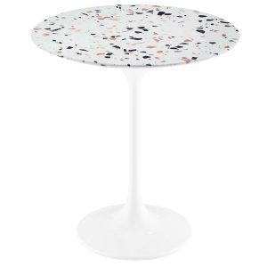 Lippa Round Terrazzo Side Table