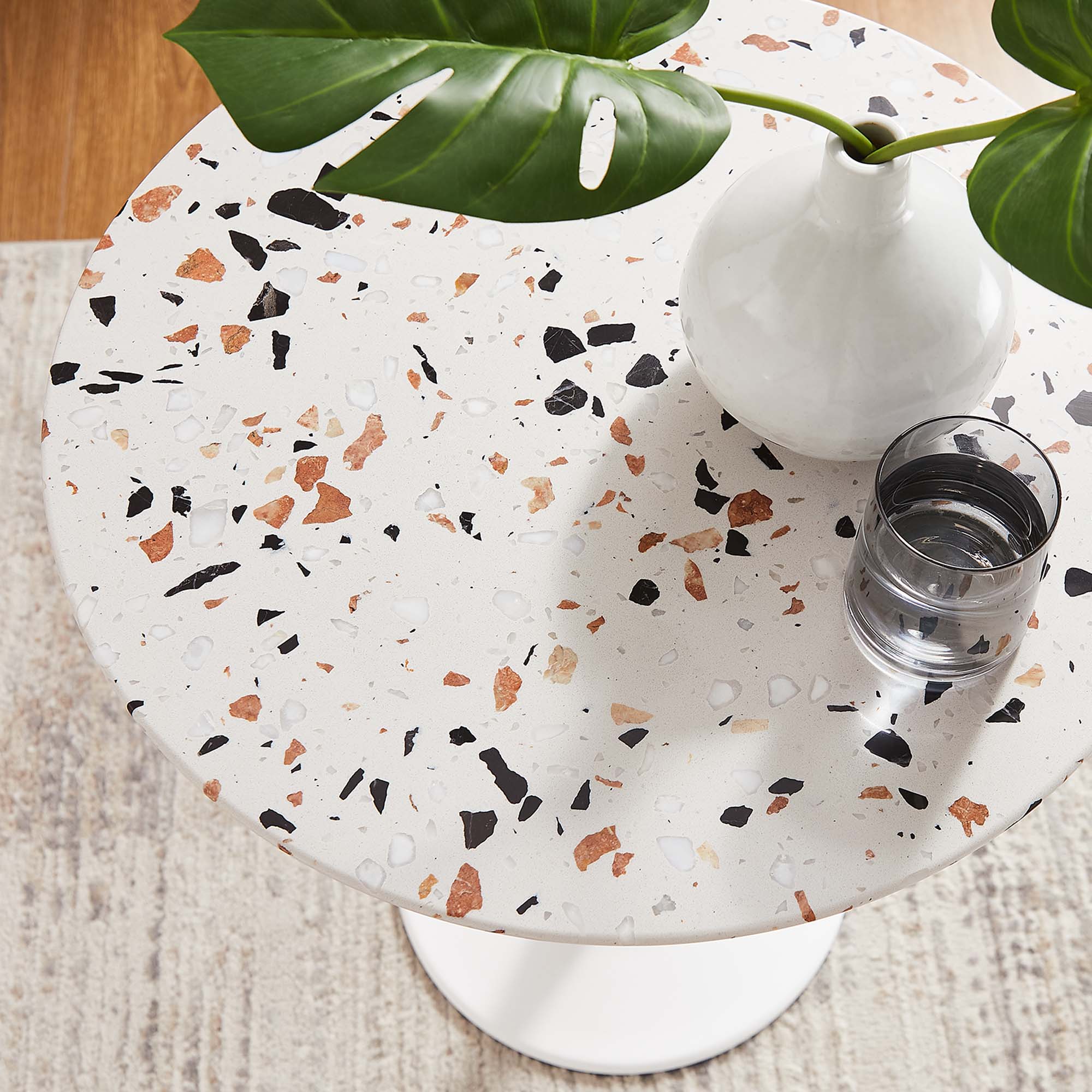 Lippa Round Terrazzo Side Table - Image 5