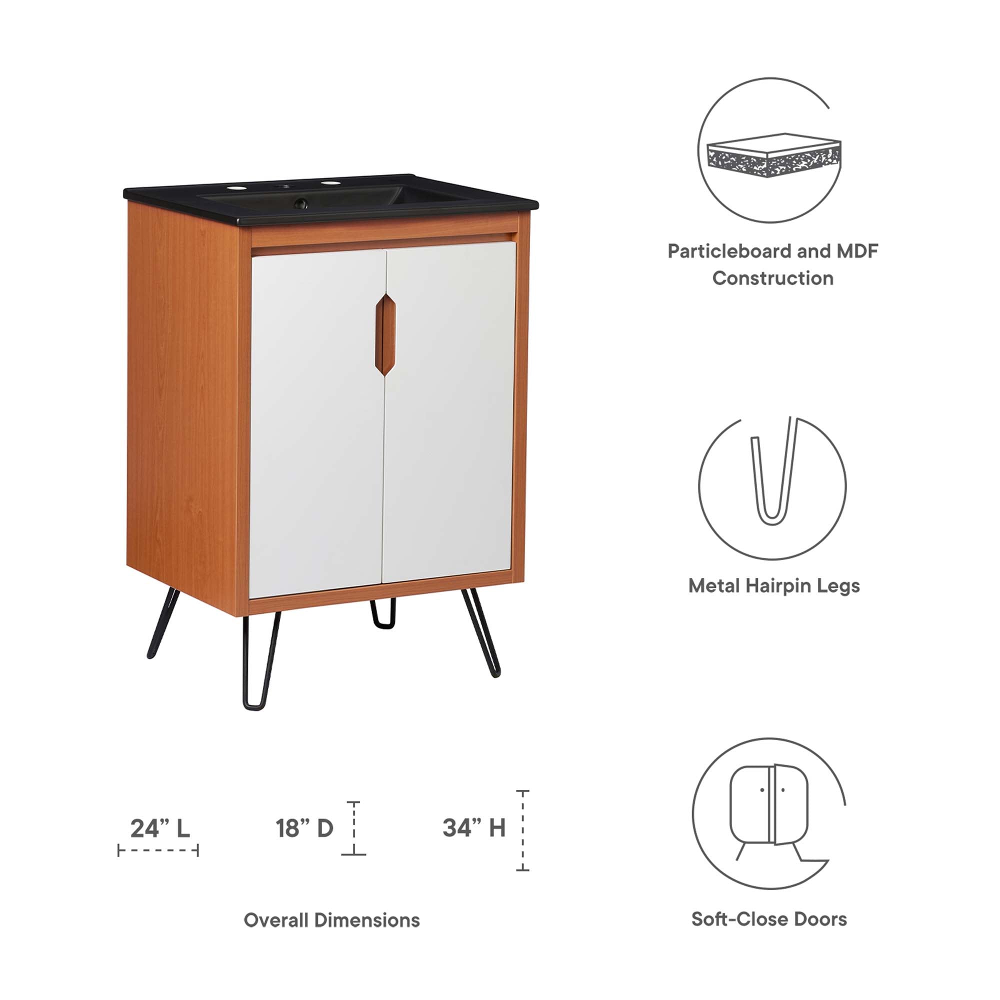 Energize Bathroom Vanity Basin Included view 3