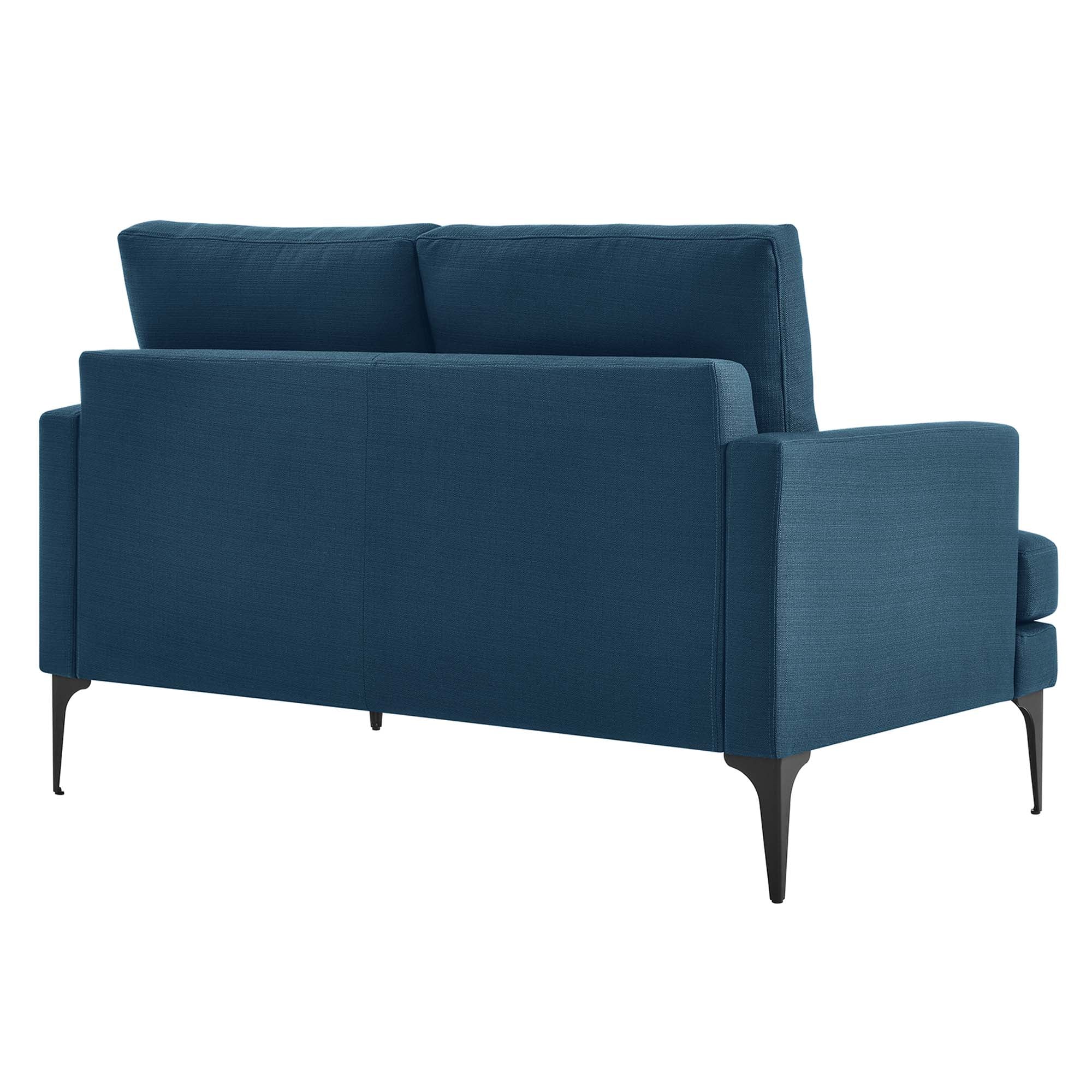 Evermore Upholstered Fabric Loveseat view 6