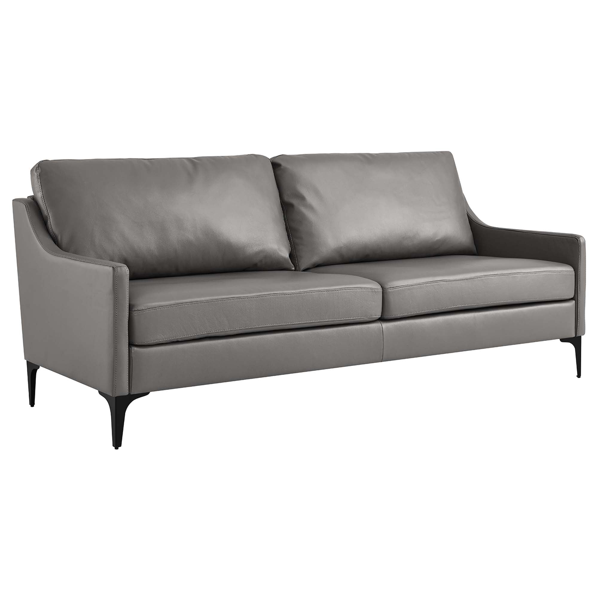 Corland Leather Sofa view 1