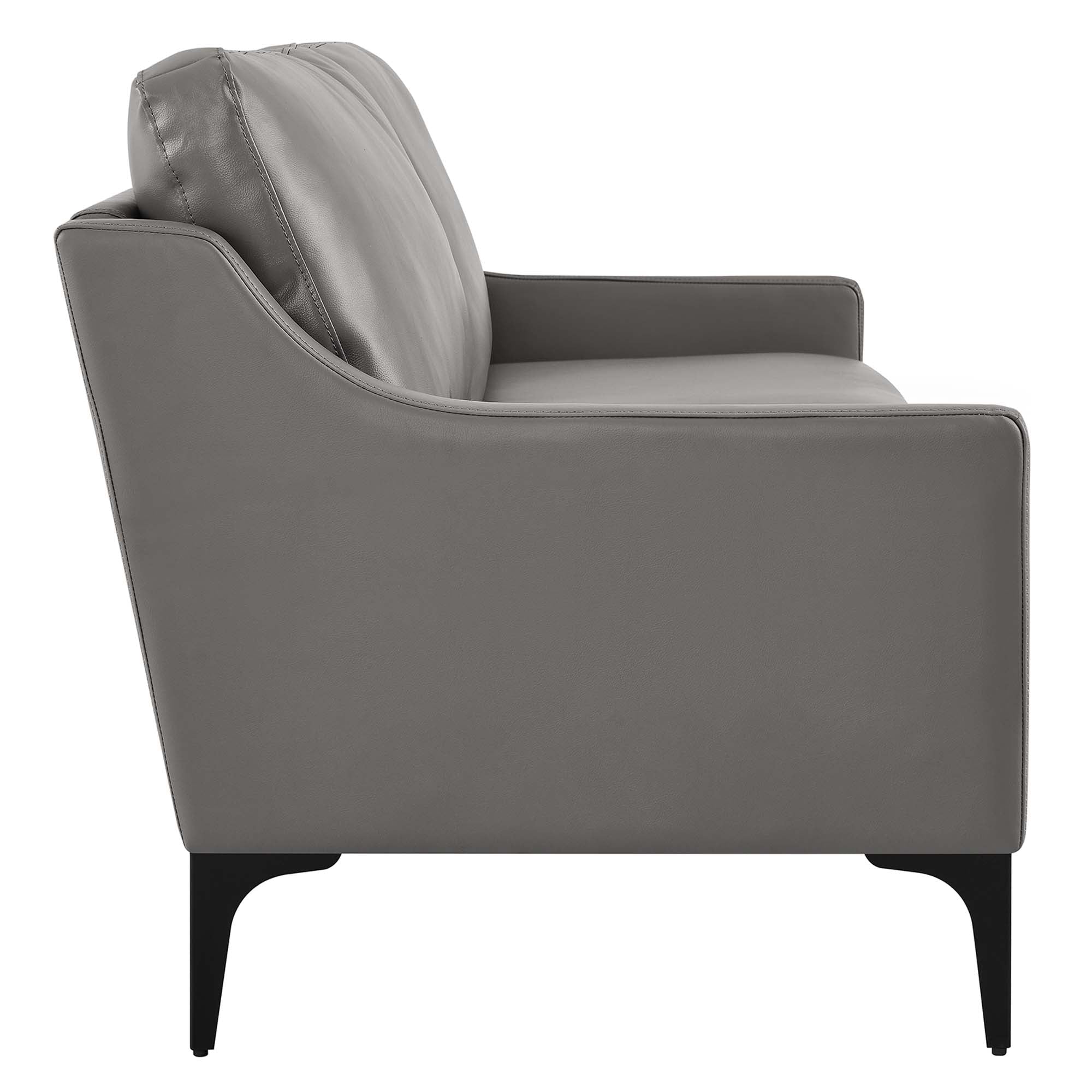 Corland Leather Sofa view 5