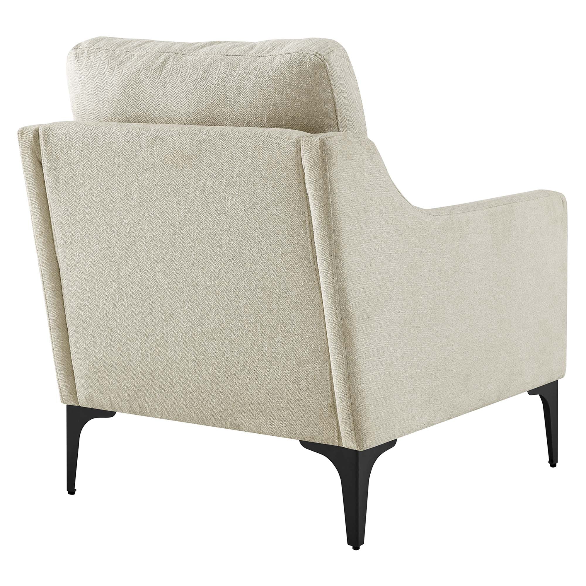 Corland Upholstered Fabric Armchair view 6