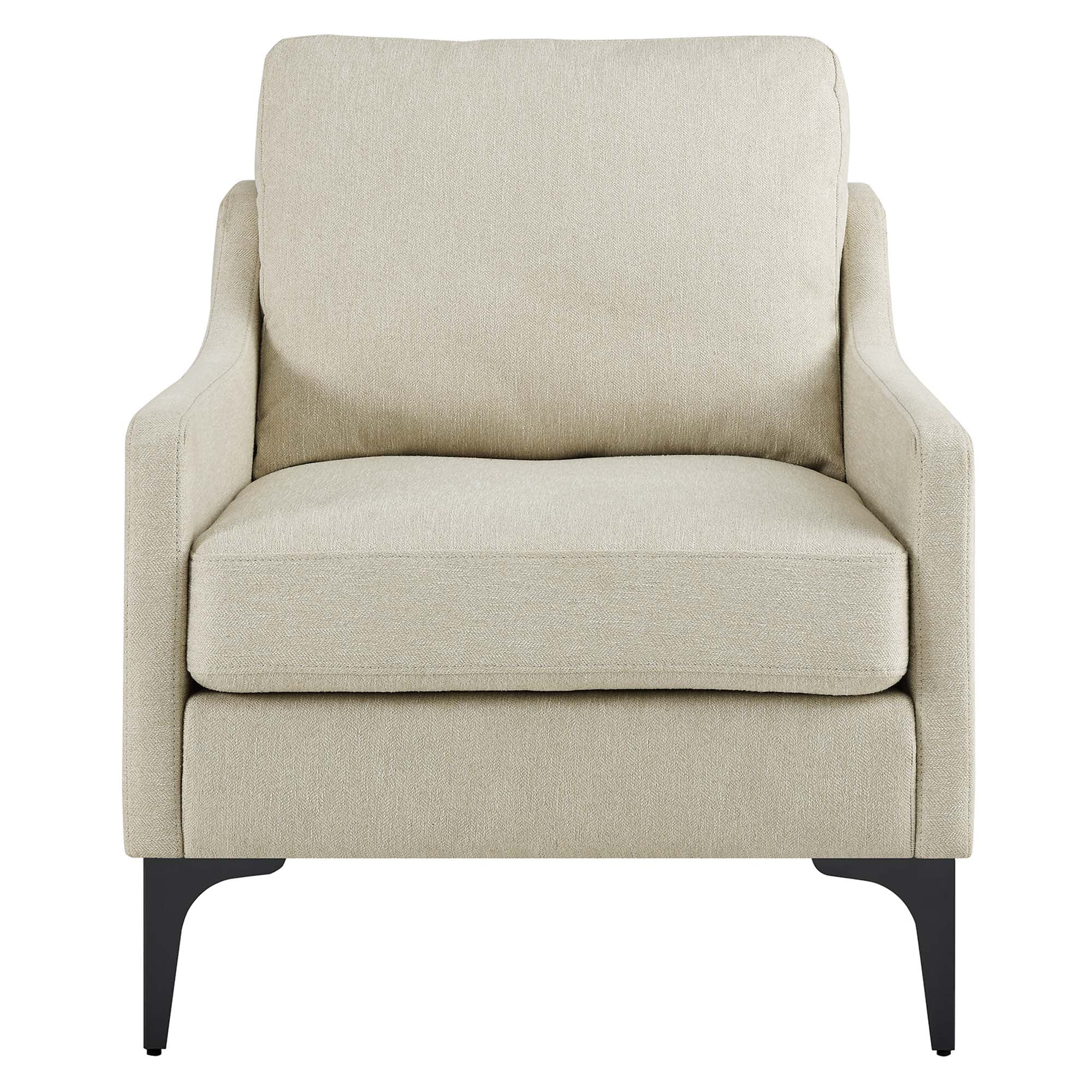 Corland Upholstered Fabric Armchair view 7