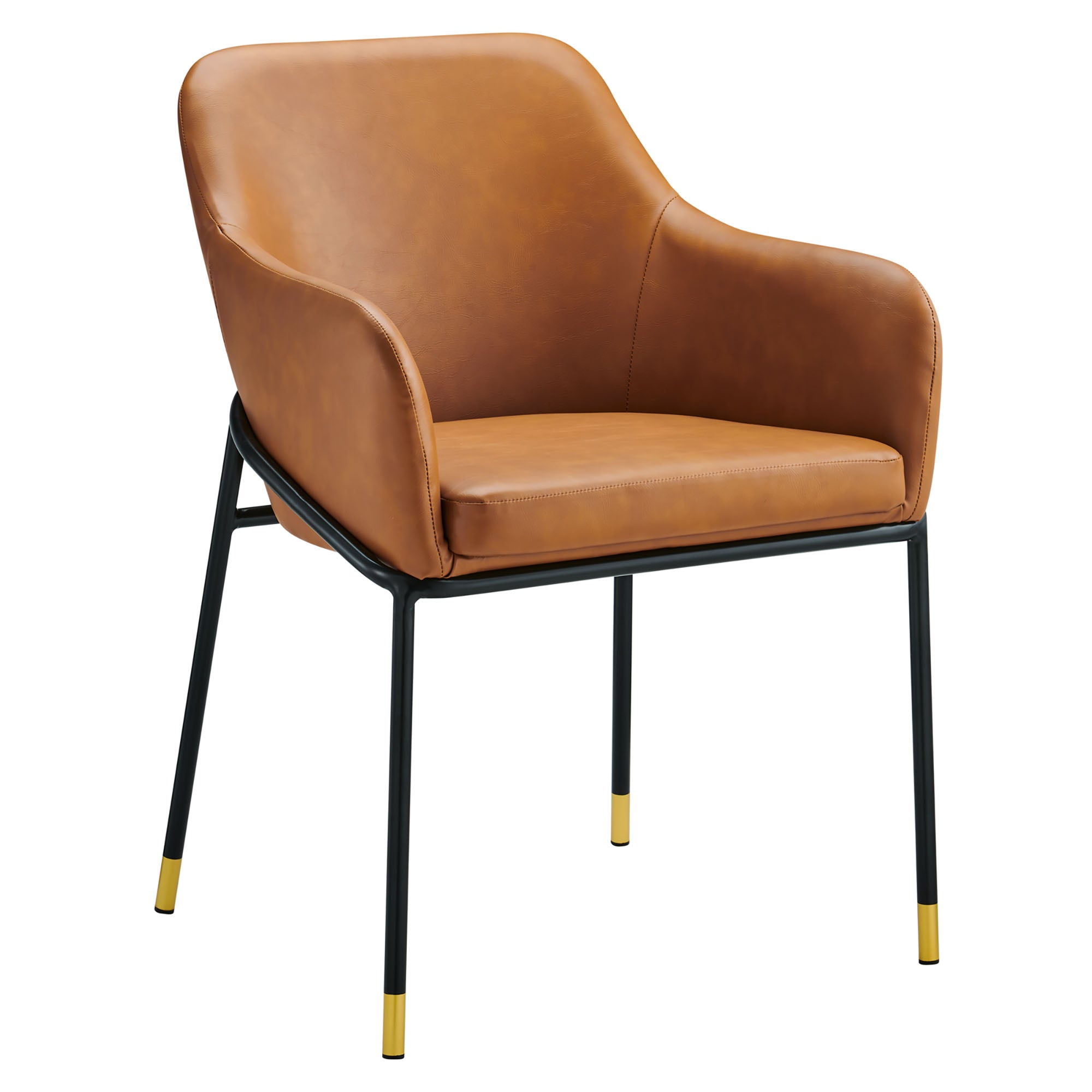 Jovi Vegan Leather Dining Chair Set of 2 view 5