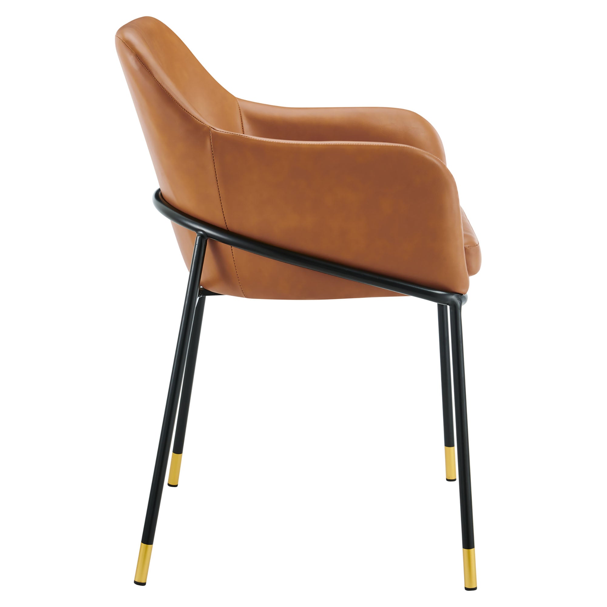 Jovi Vegan Leather Dining Chair Set of 2 view 6