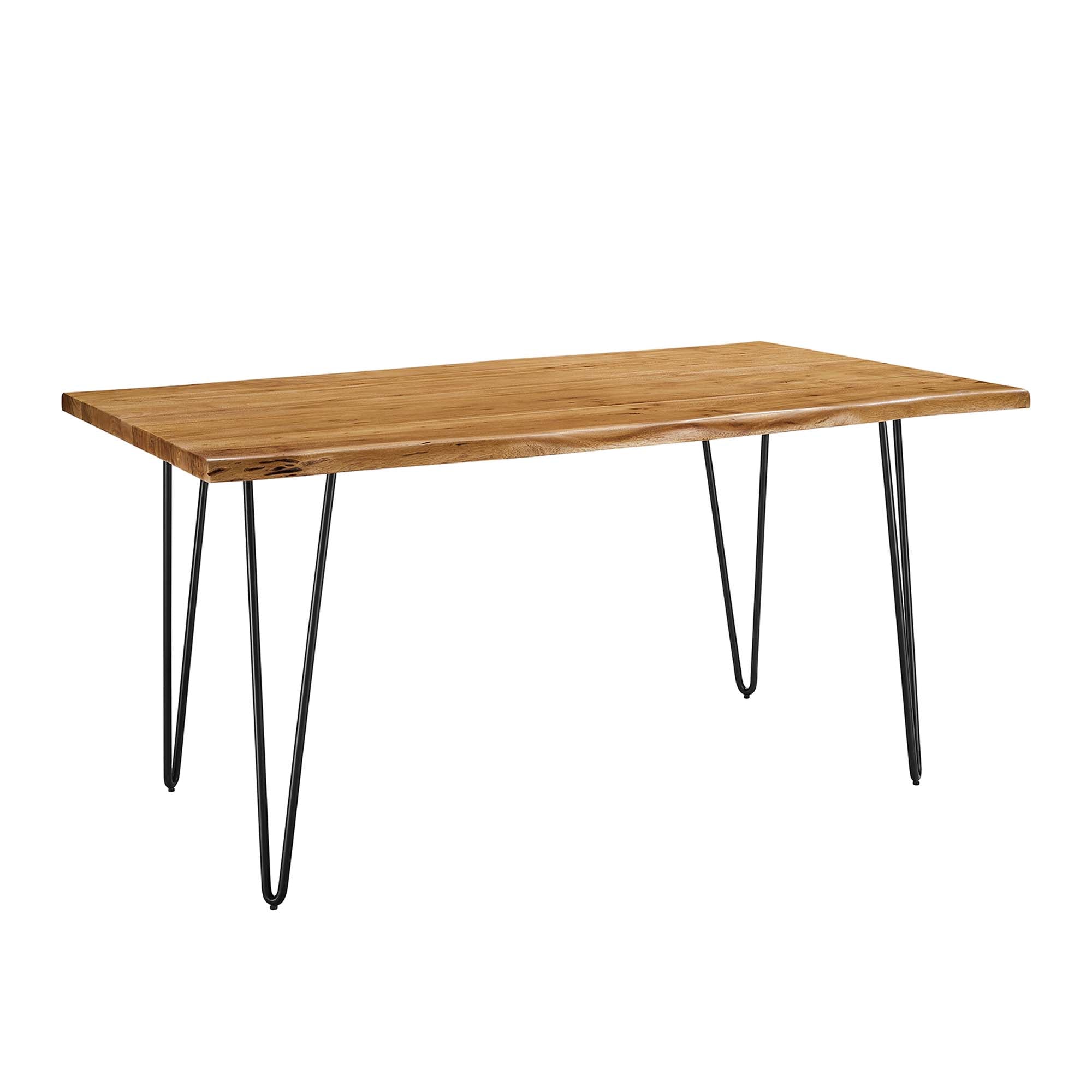 Ardor 60″ Live Edge Acacia Wood Acacia Wood Dining Table view 1
