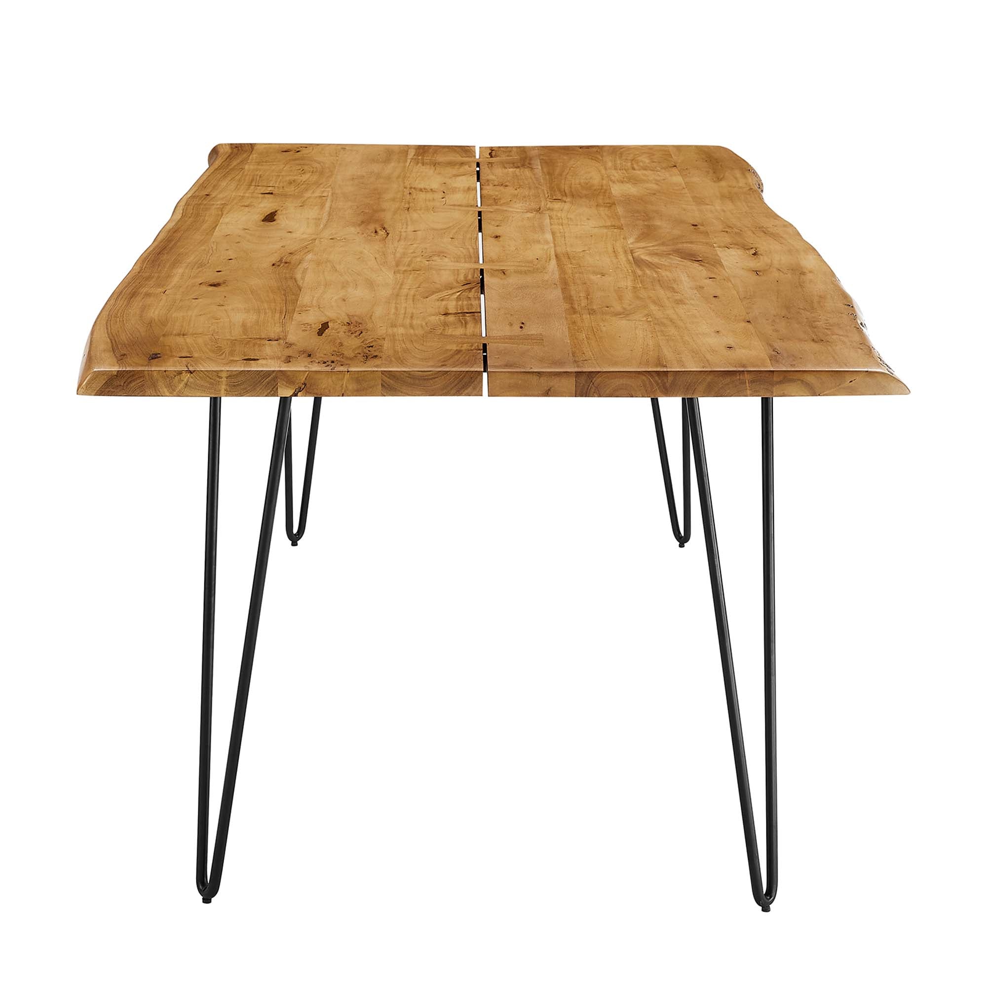 Ardor 74″ Live Edge Acacia Wood Acacia Wood Dining Table view 8