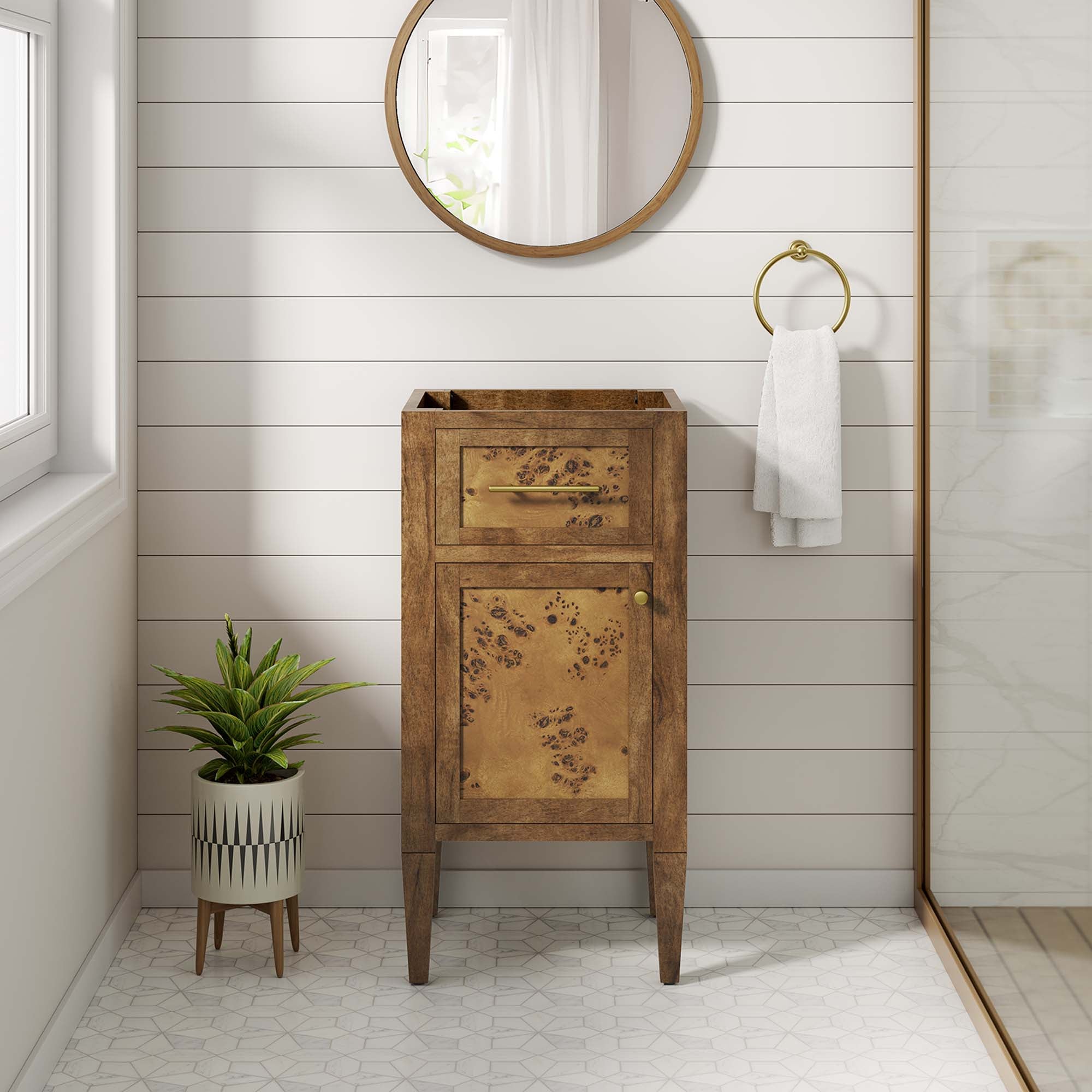 Elysian Bathroom Cabinet Basin Not Included view 2