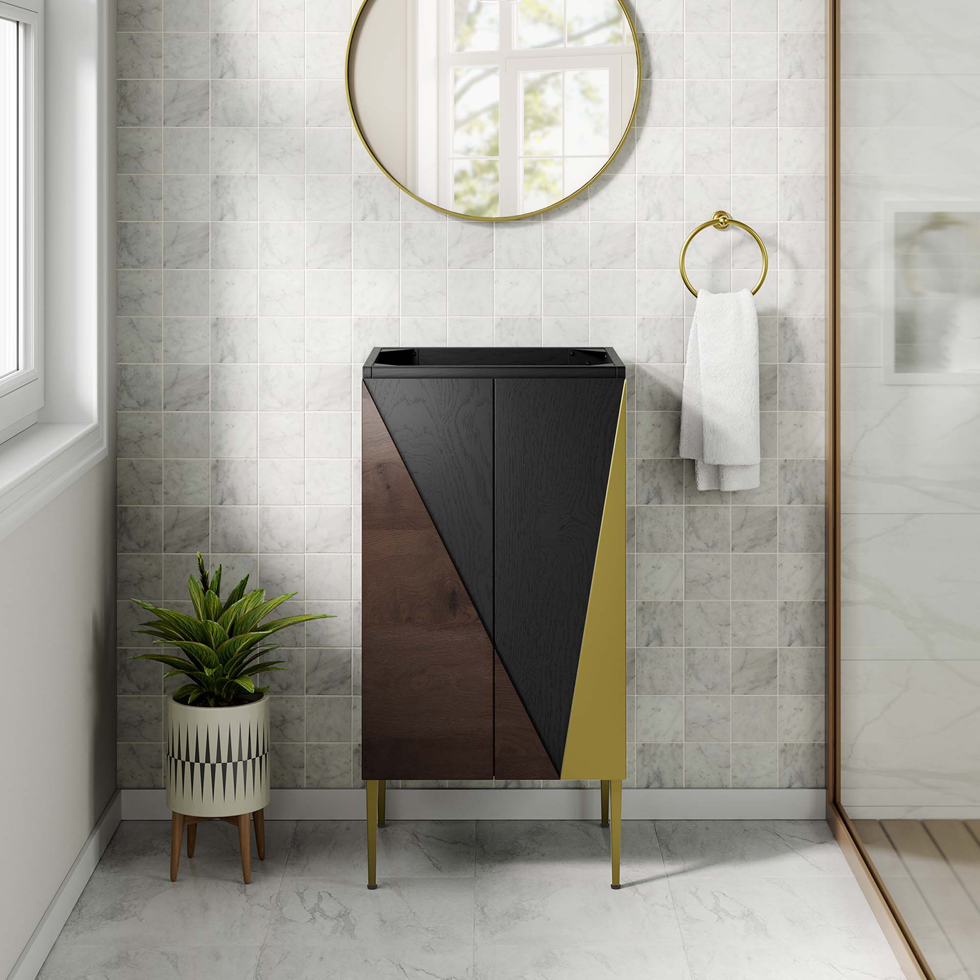 Alchemist Bathroom Cabinet Basin Not Included view 2