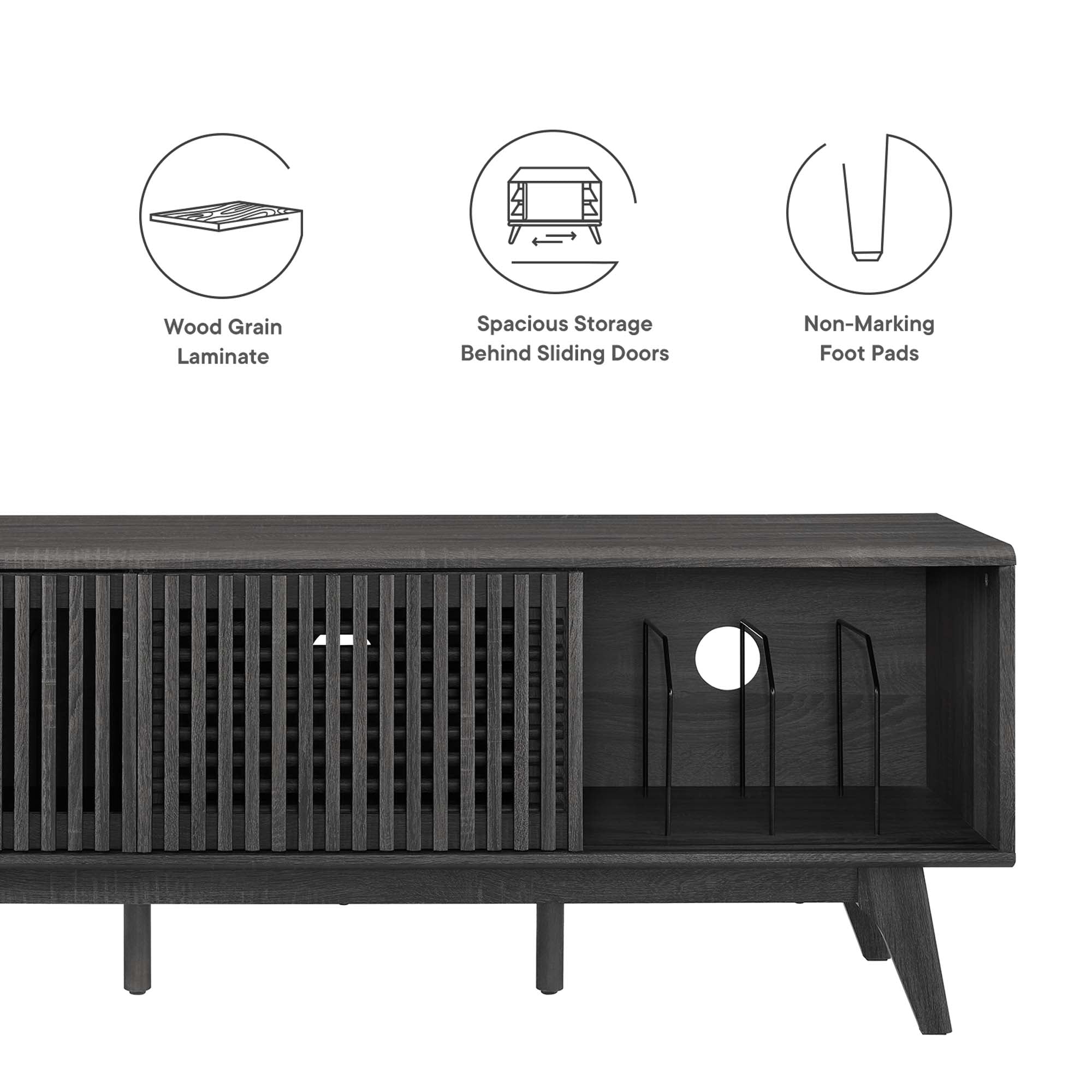 Iterate 59″ TV Stand view 3