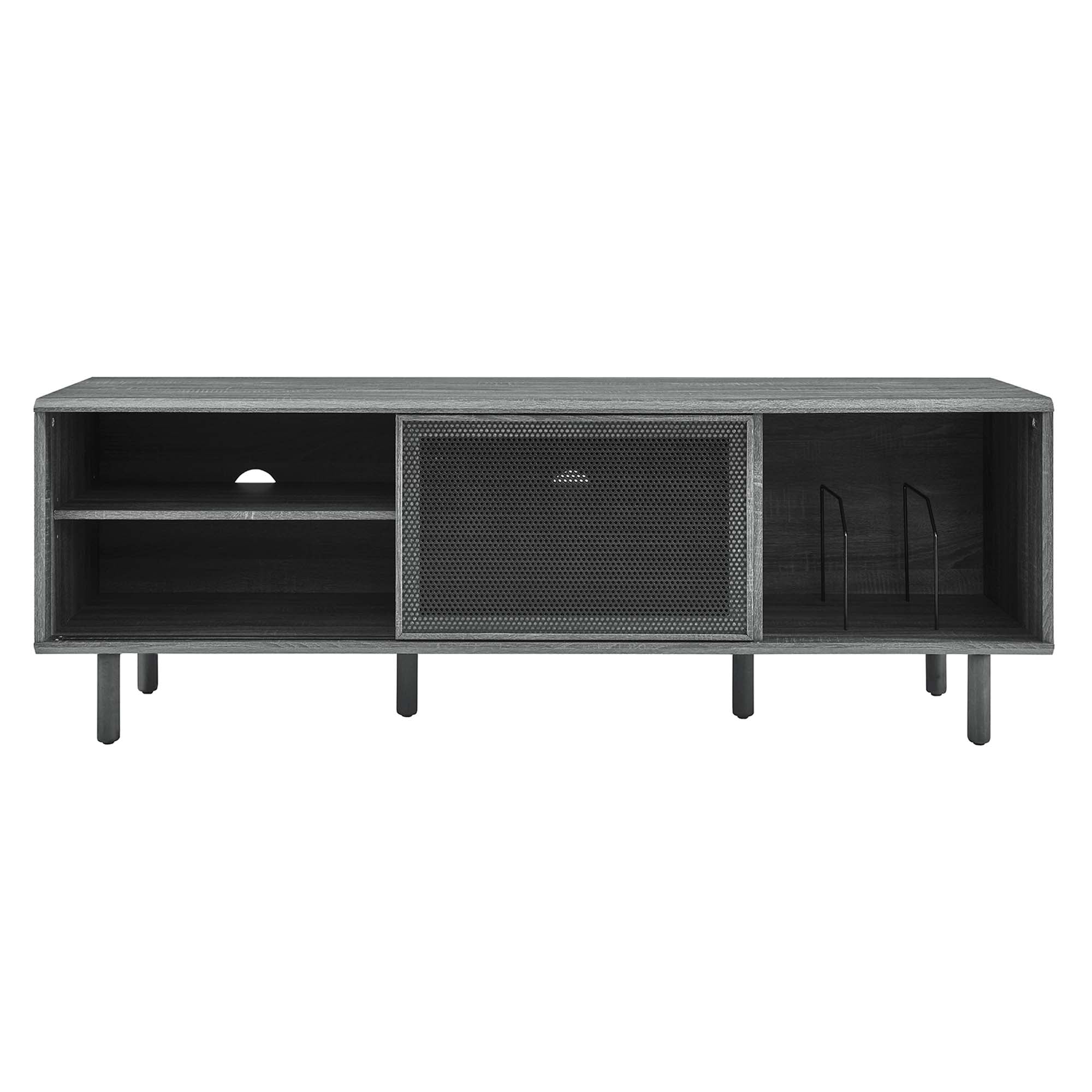 Kurtis 67″ TV and Vinyl Record Stand view 8