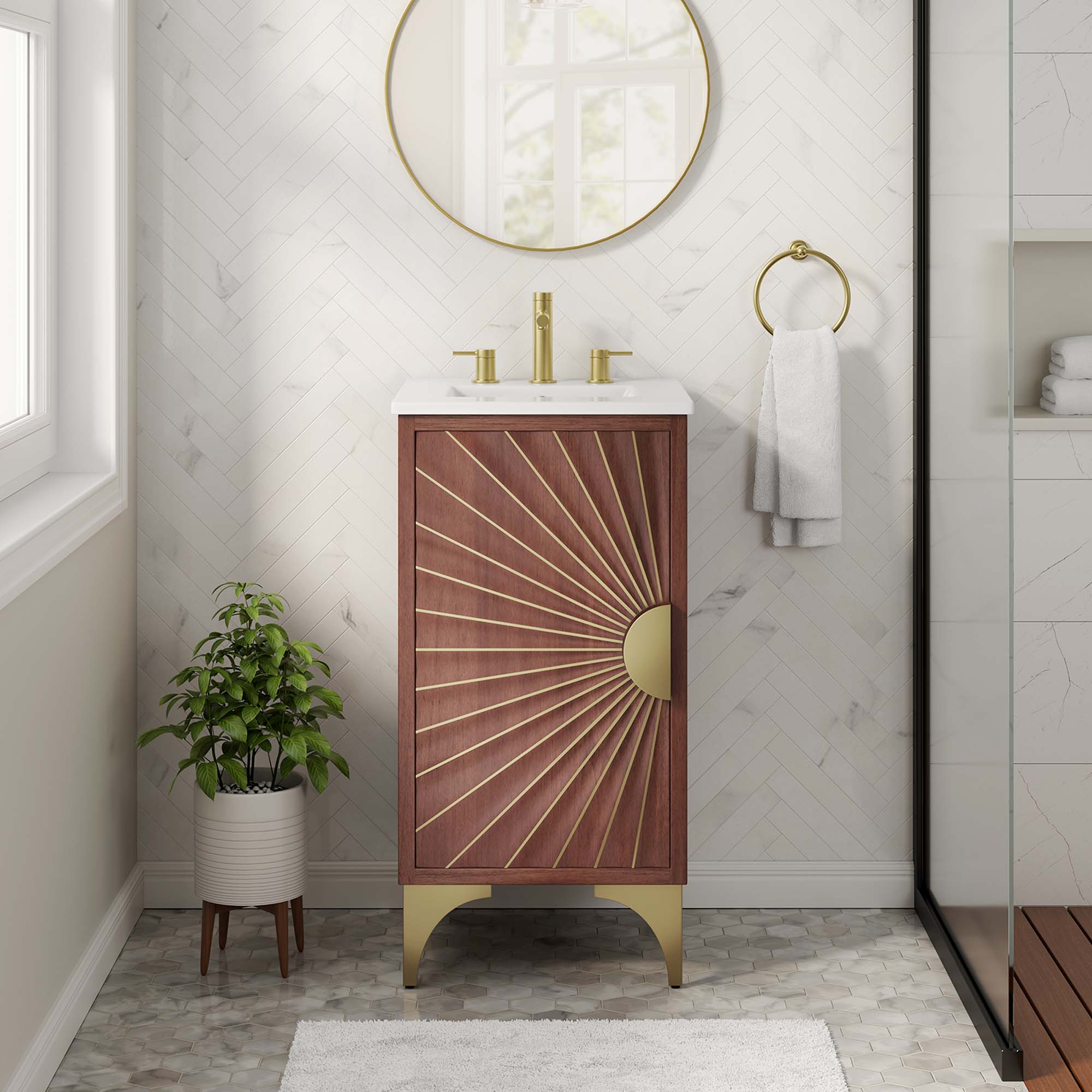 Daylight Bathroom Vanity Basin Included view 2