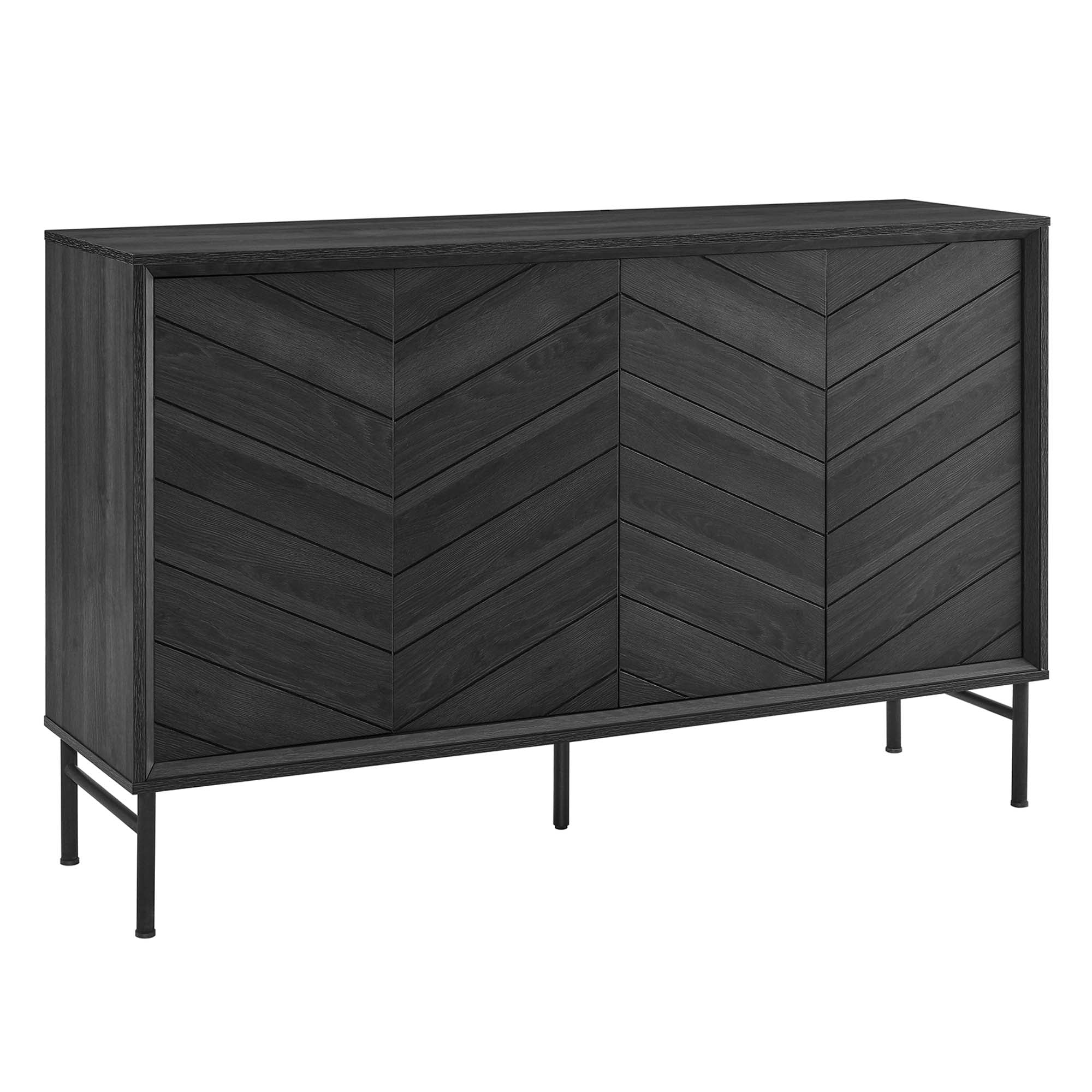 Harper Chevron Sideboard view 1