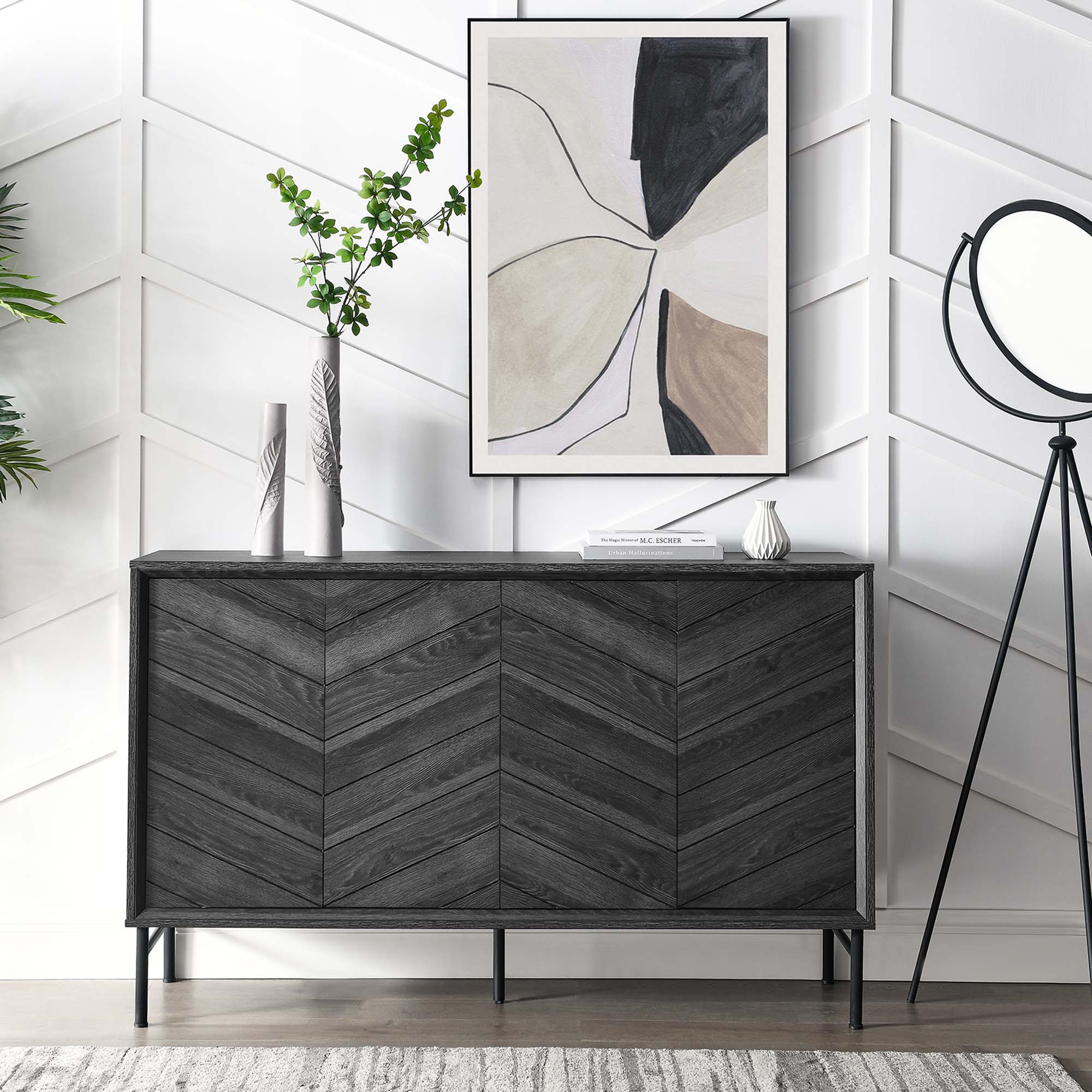 Harper Chevron Sideboard view 5