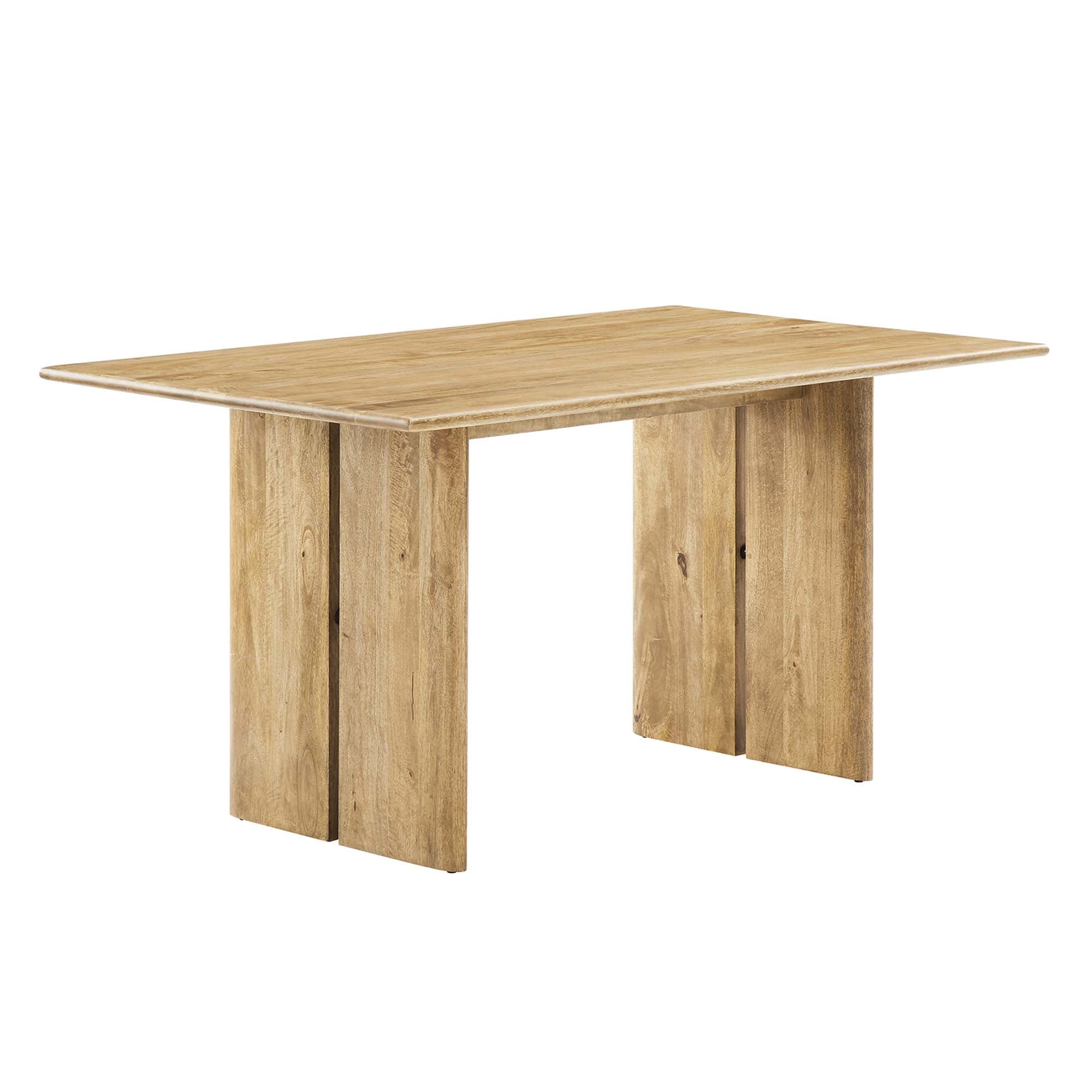 Amistad 60″ Wood Dining Table view 1