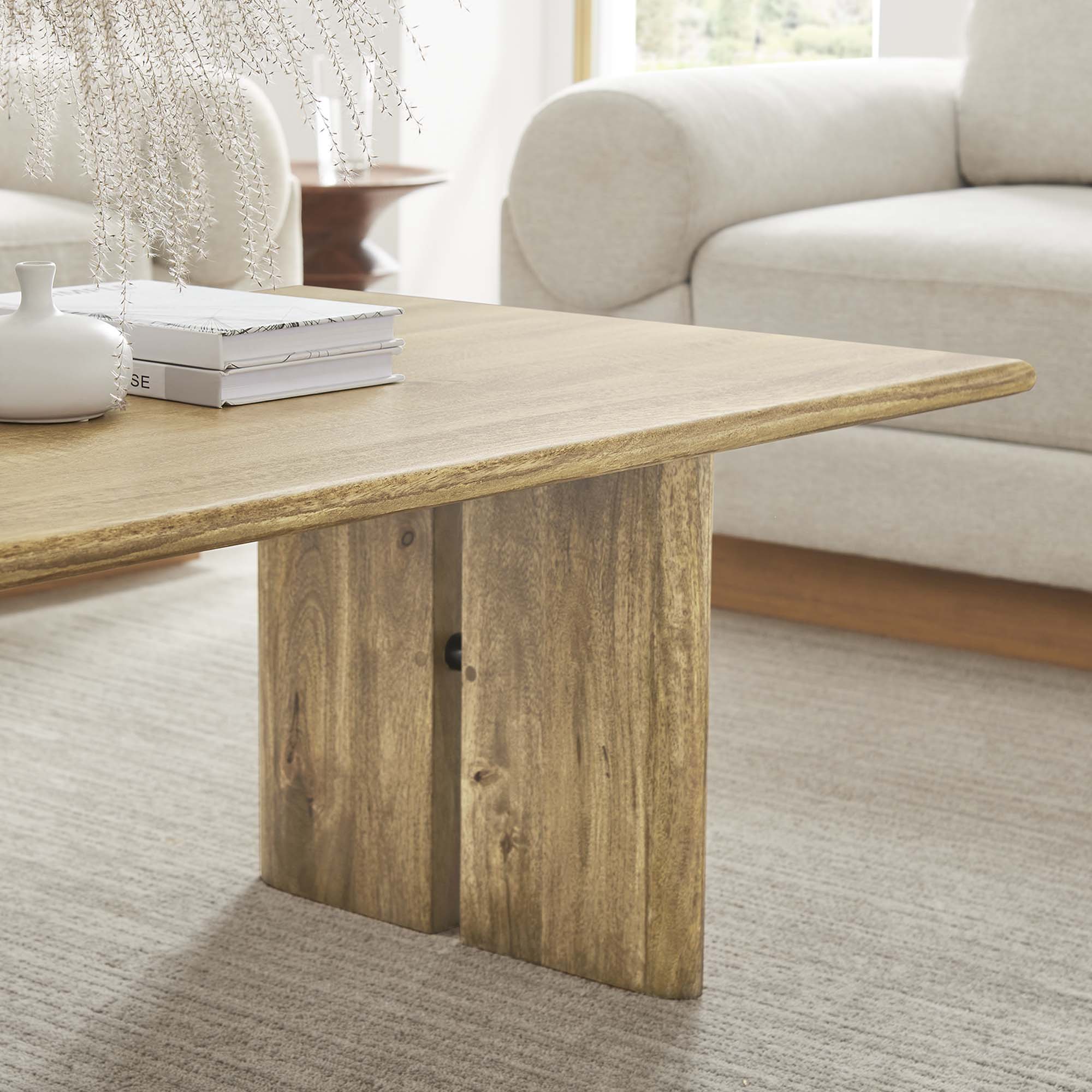 Amistad Wood Coffee Table view 5