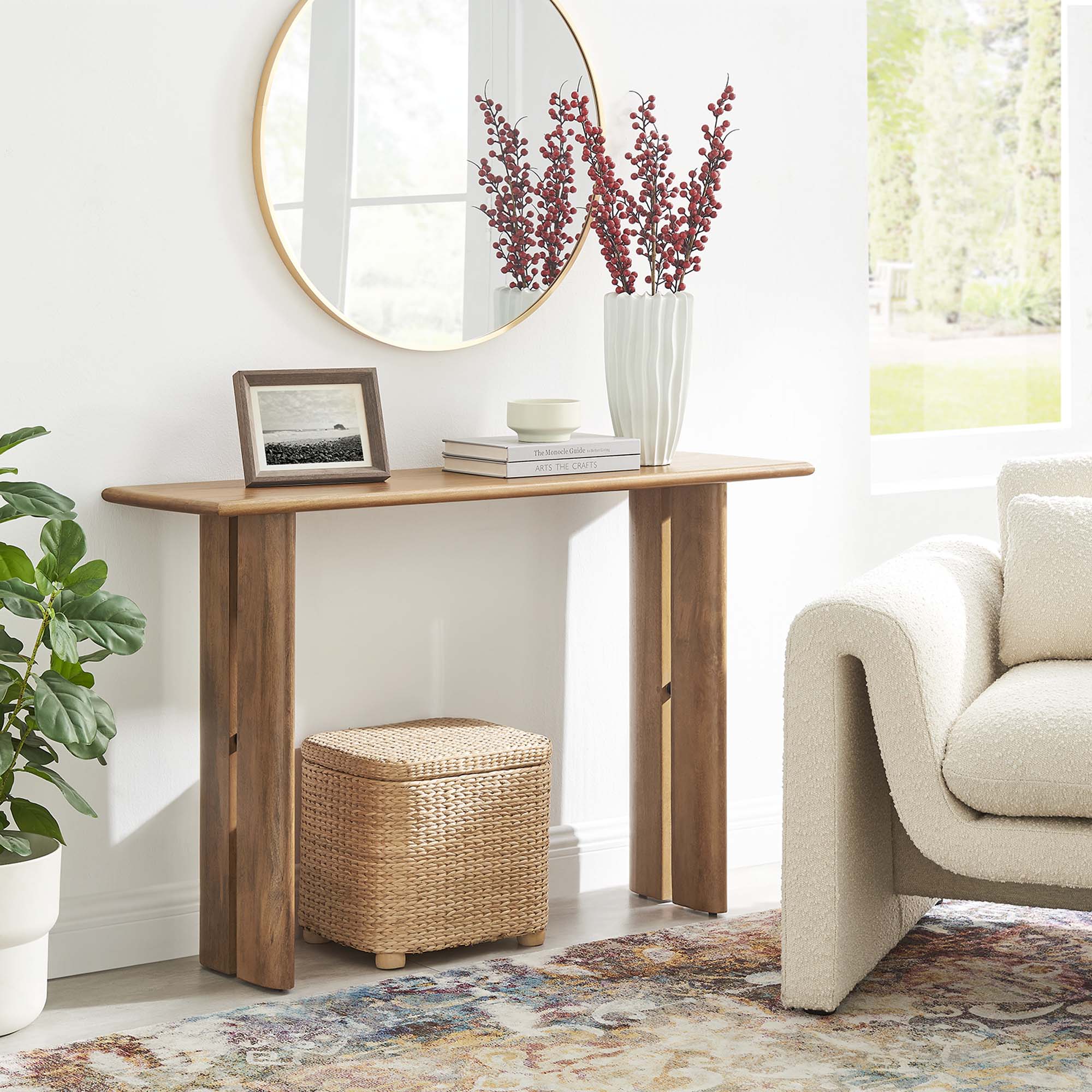 Amistad Wood Console Table - Image 10
