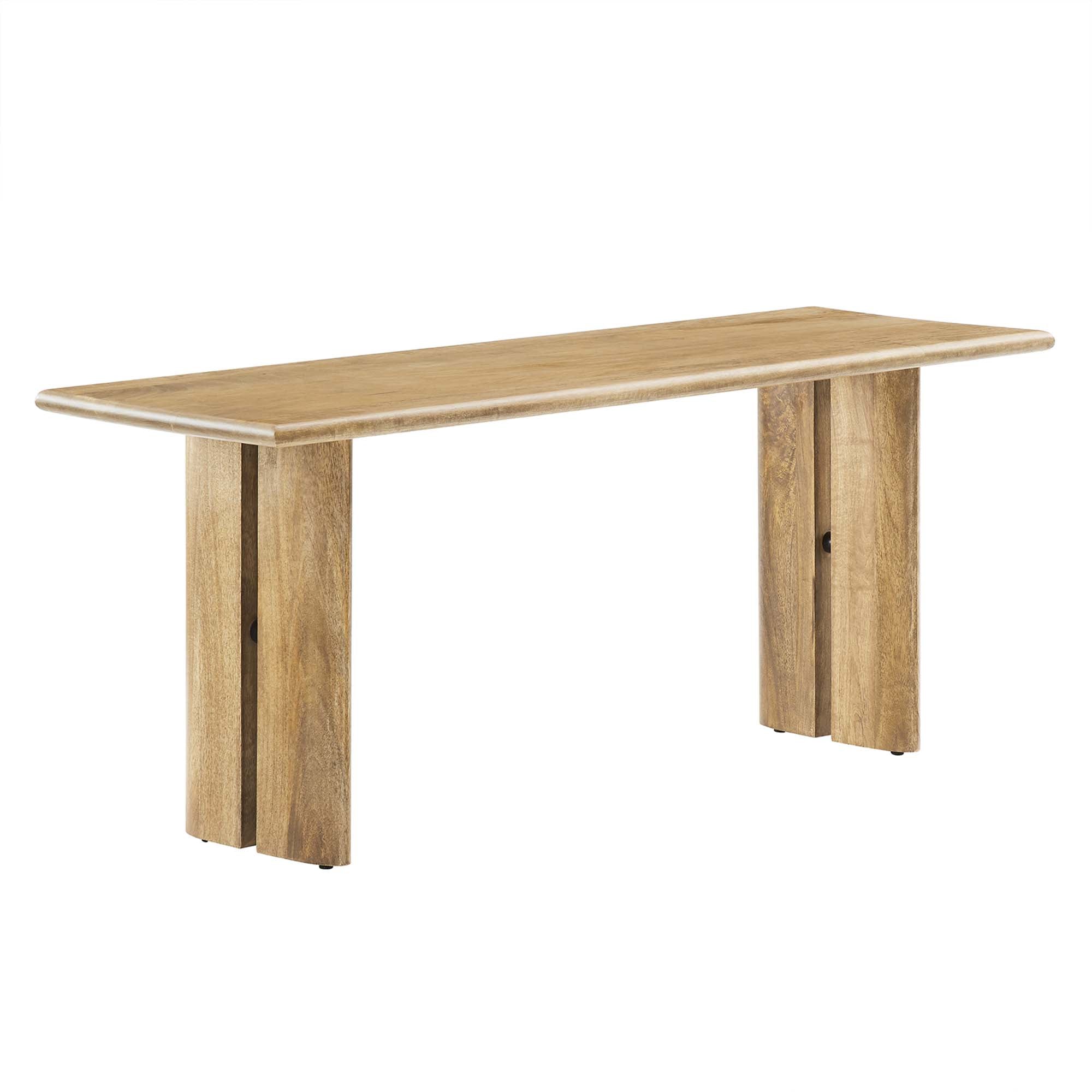 Amistad 46″ Wood Bench view 1