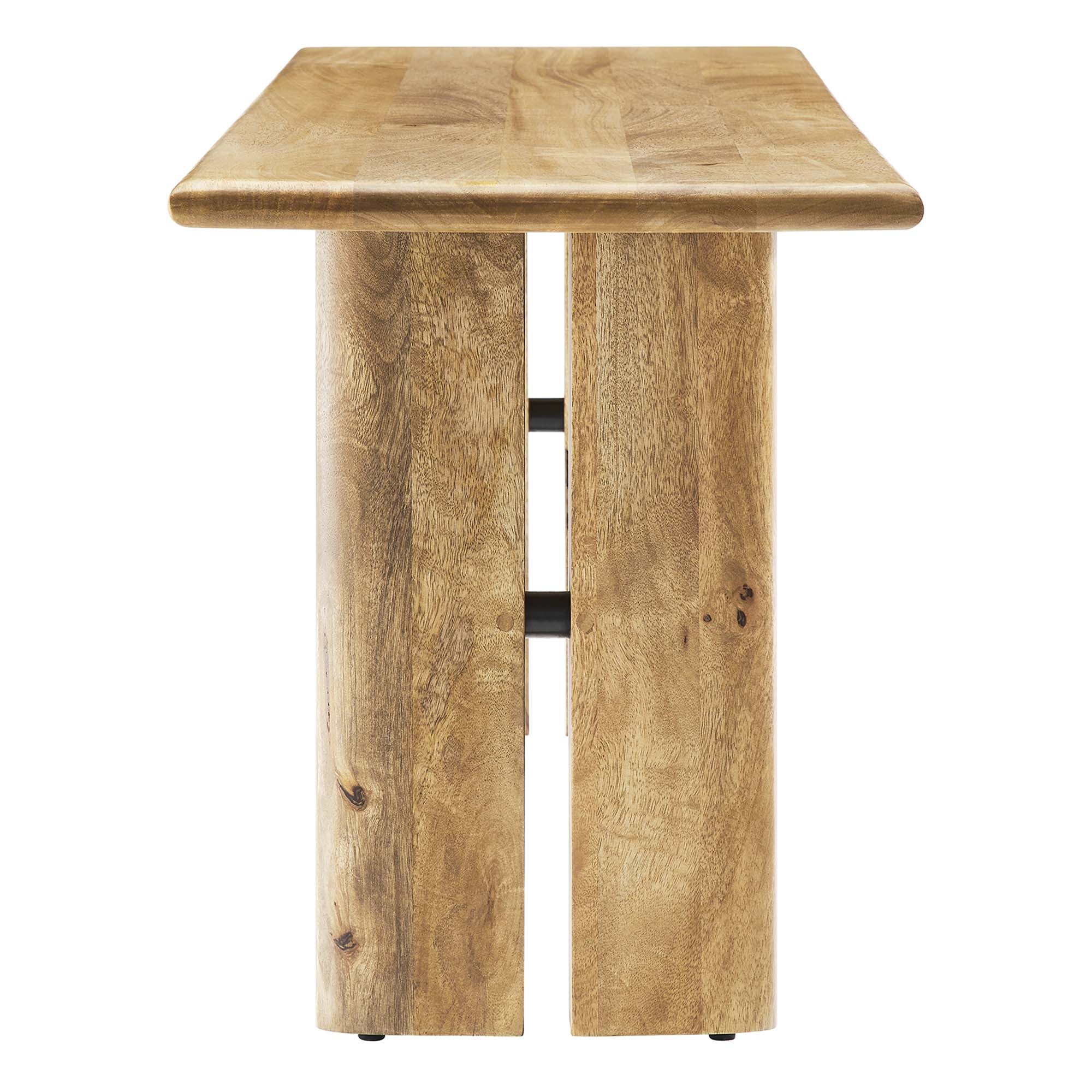 Amistad 58″ Wood Bench view 7