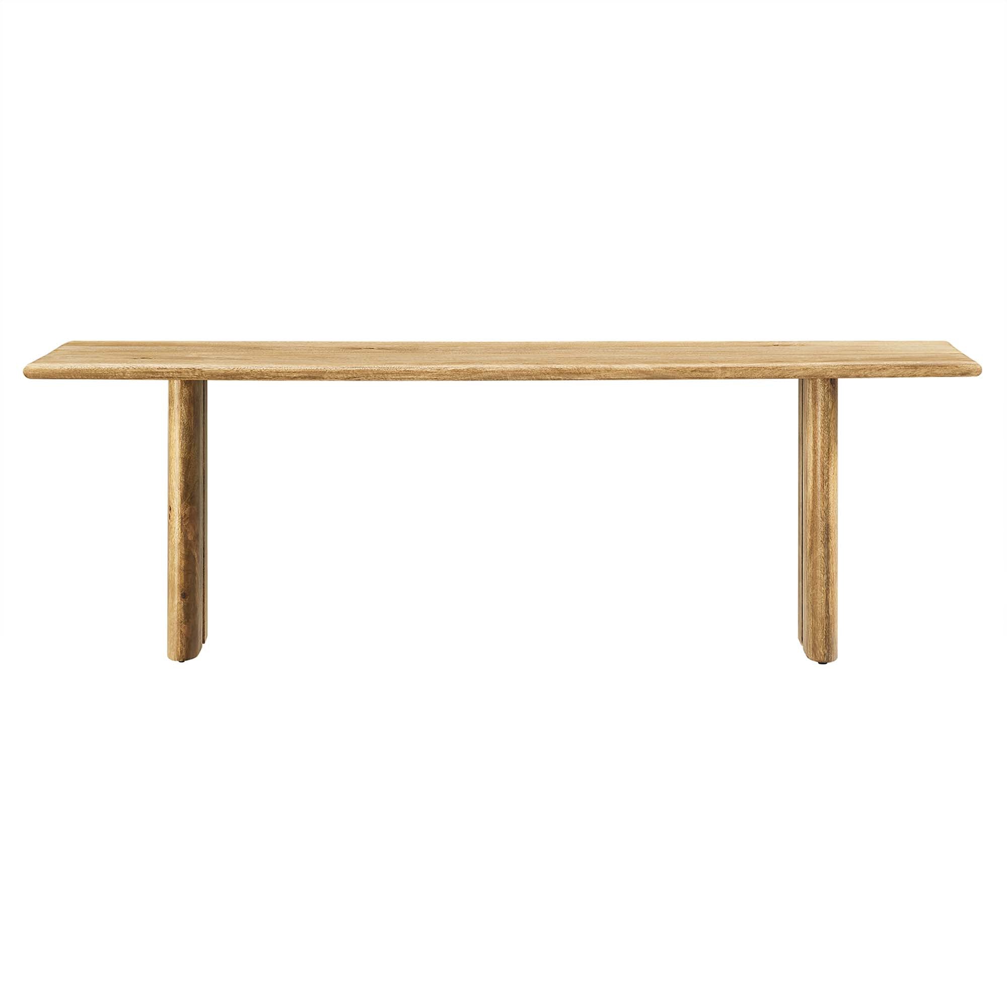 Amistad 58″ Wood Bench view 8