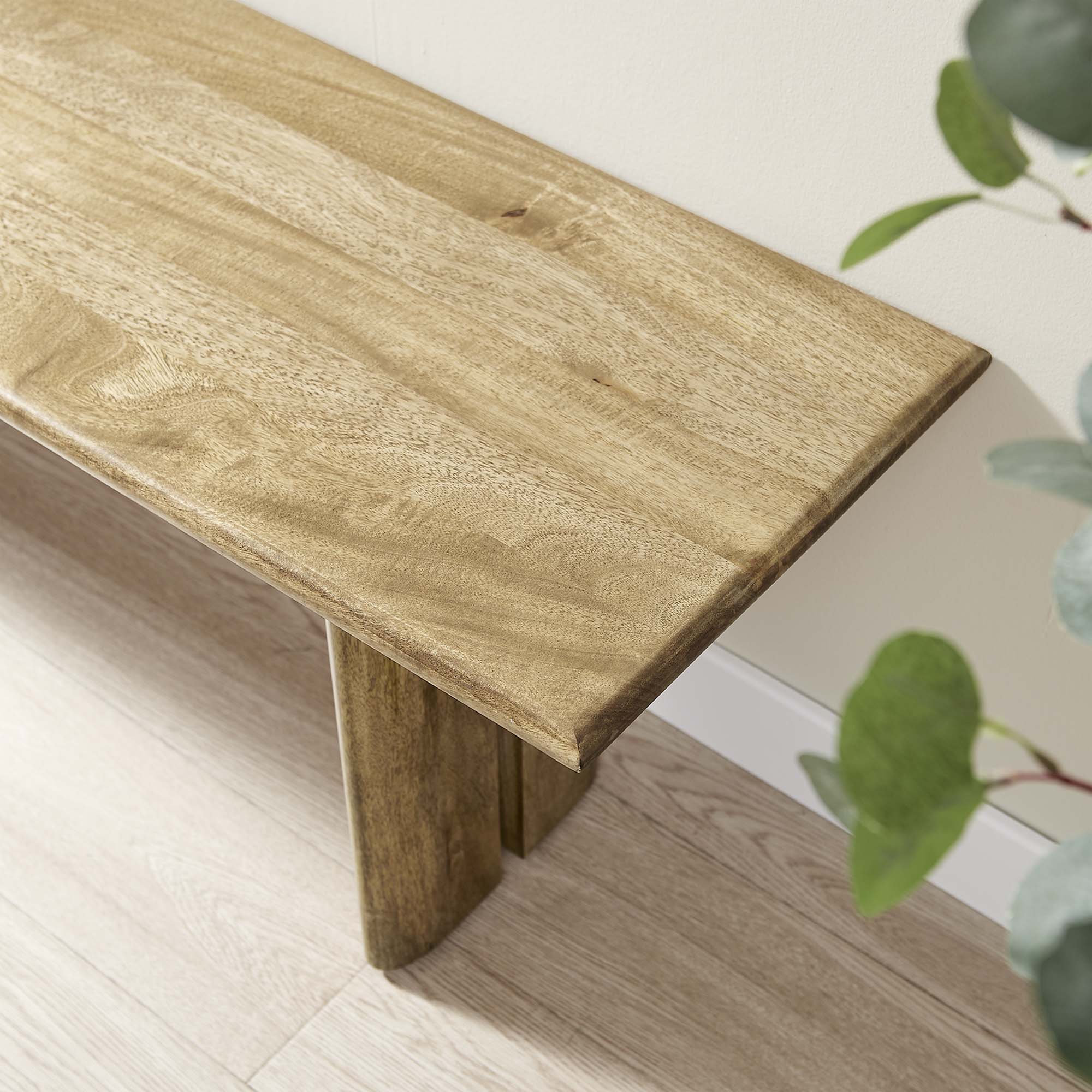 Amistad 58″ Wood Bench view 6