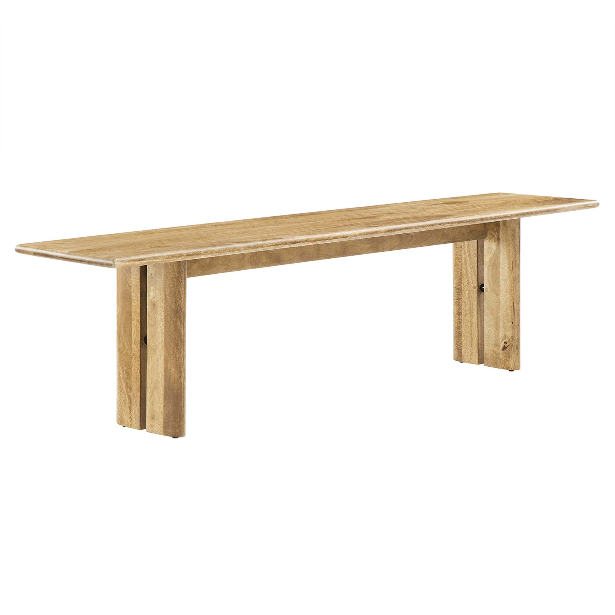 Amistad 72″ Wood Bench view 1