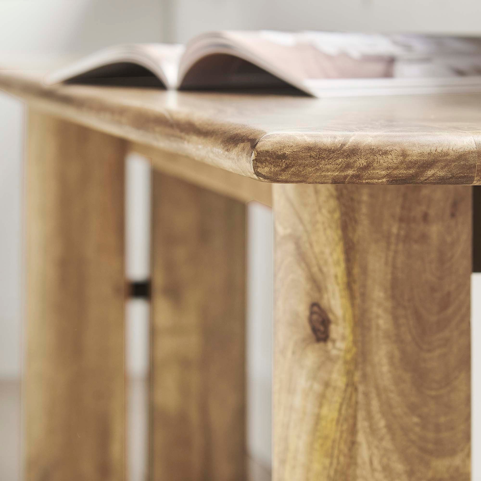 Amistad 72″ Wood Bench view 6
