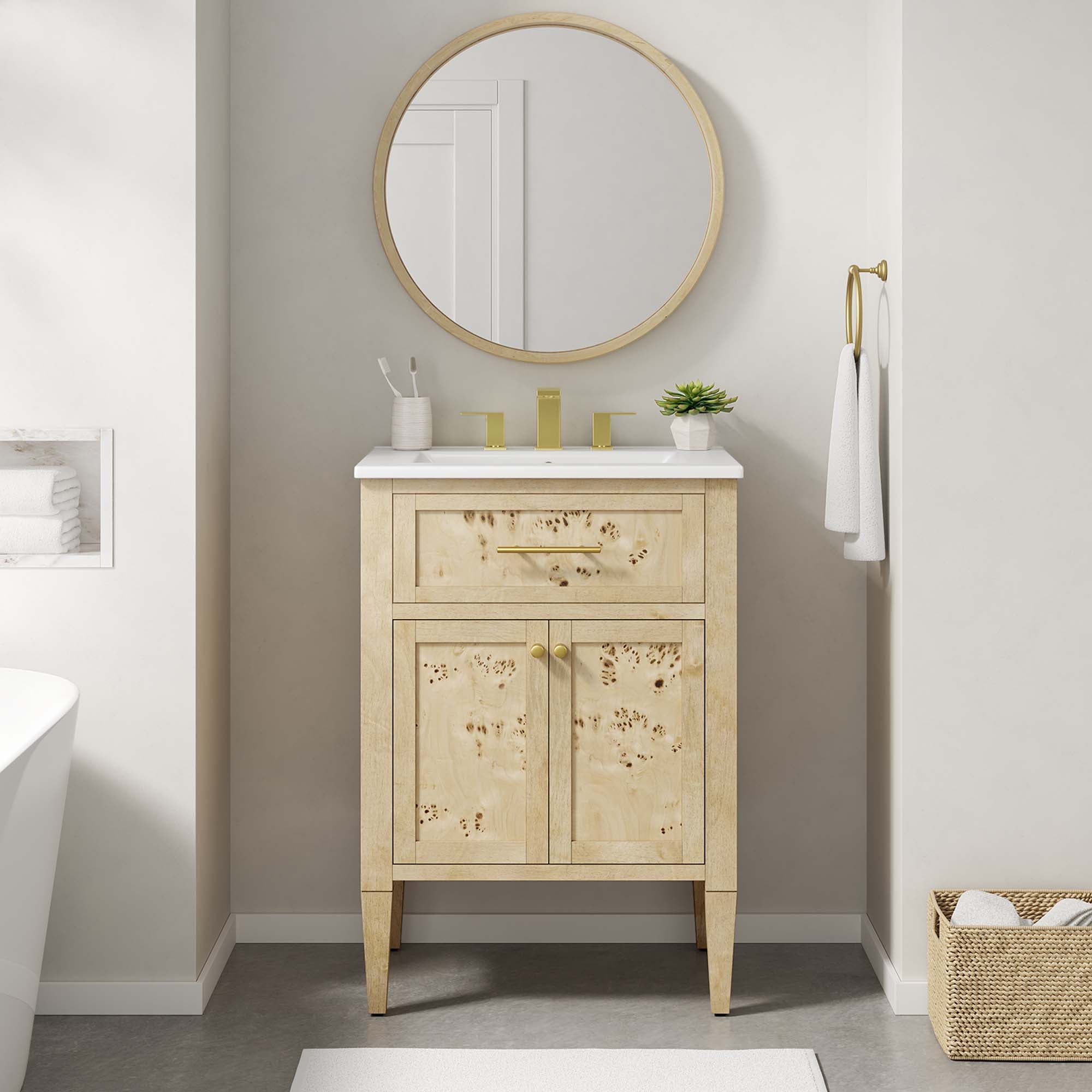 Elysian Bathroom Vanity Basin Included view 2