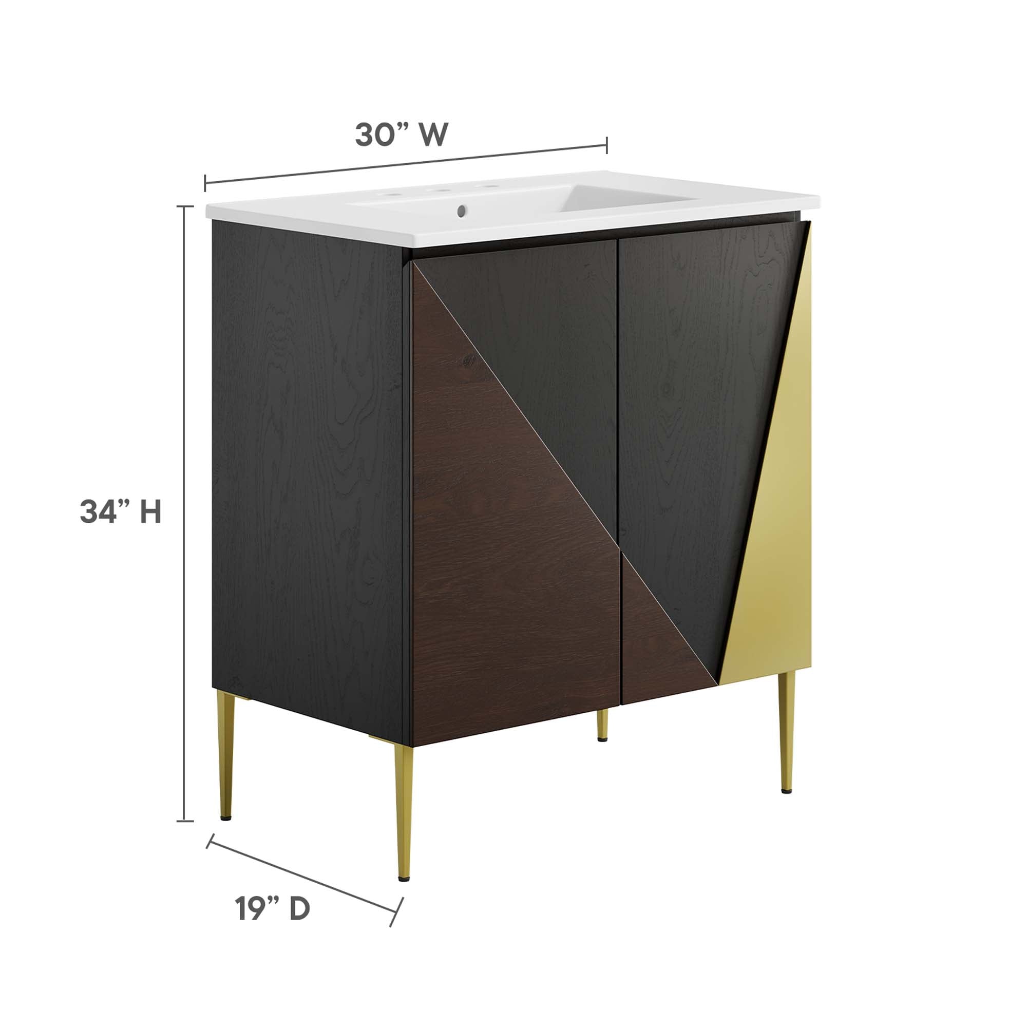 Alchemist Bathroom Vanity Basin Included view 4