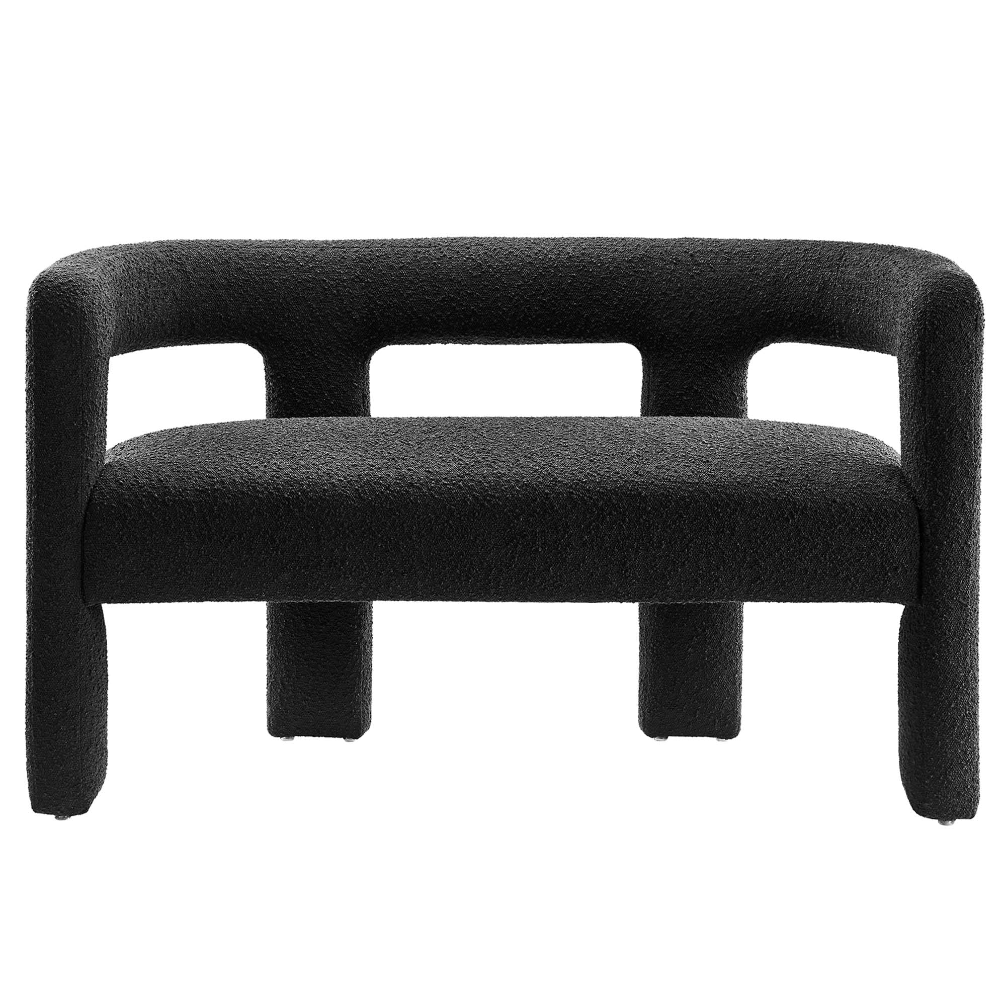 Kayla Boucle Upholstered Loveseat view 8