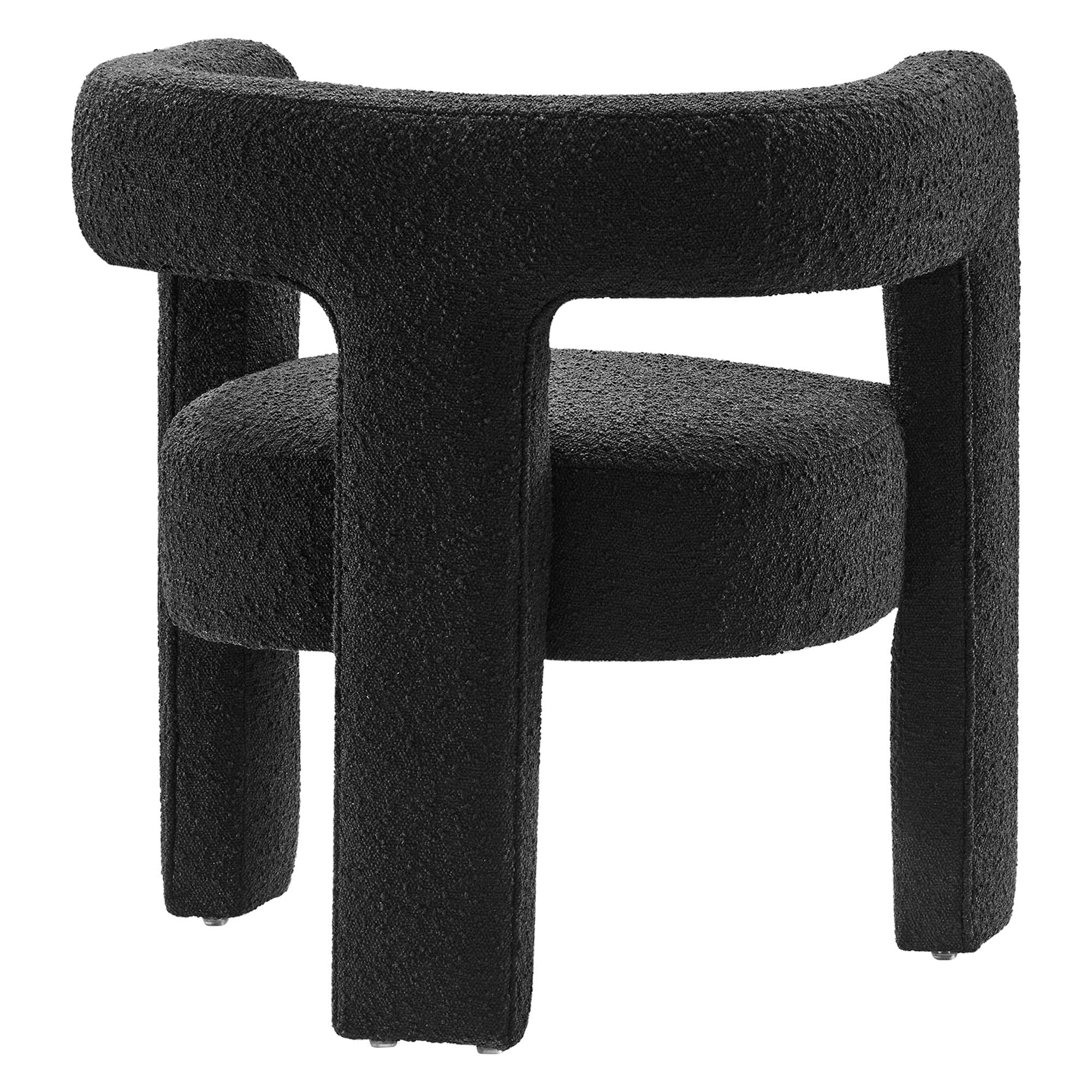 Kayla Boucle Upholstered Armchair view 7