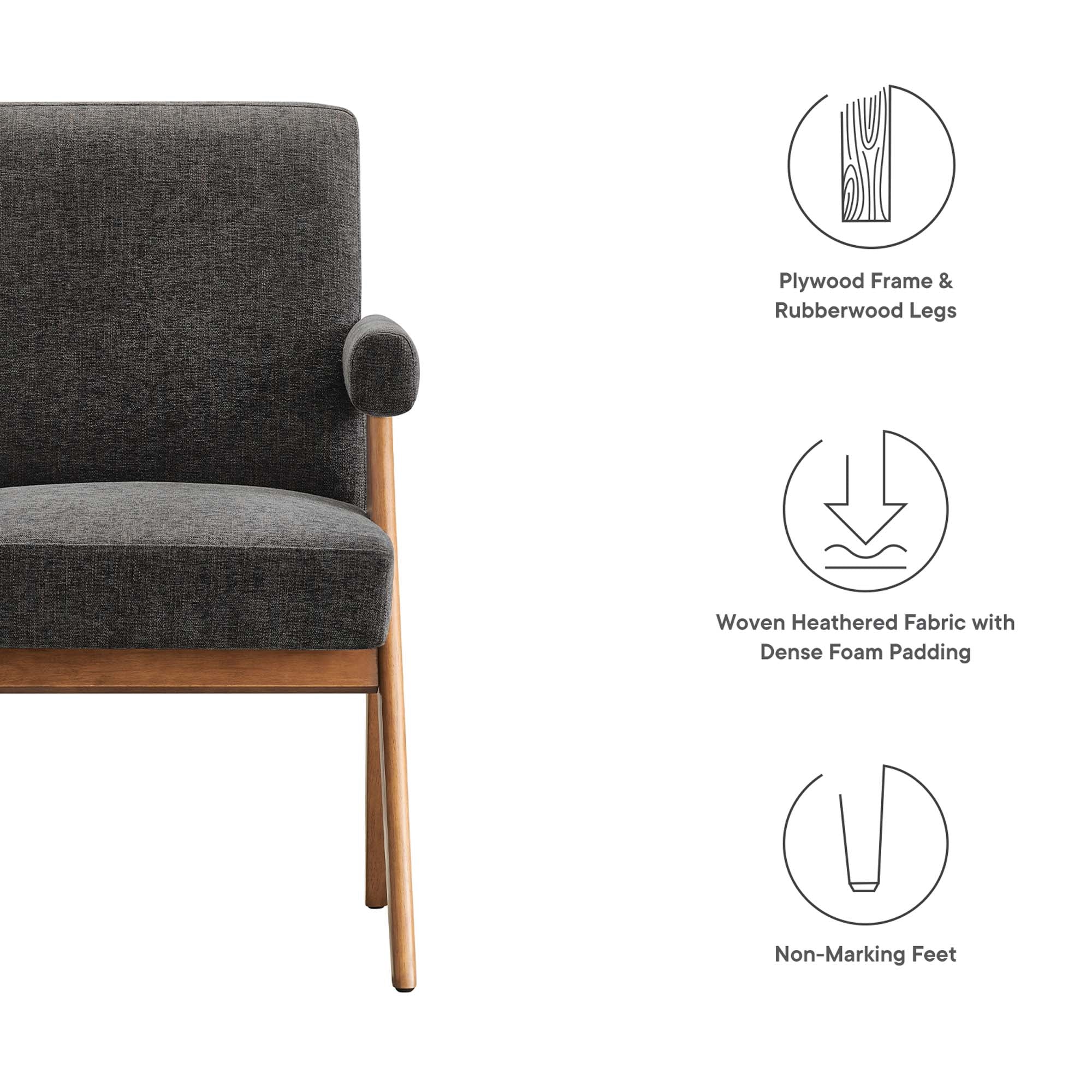 Lyra Fabric Dining Room Chair – Set of 2 view 3