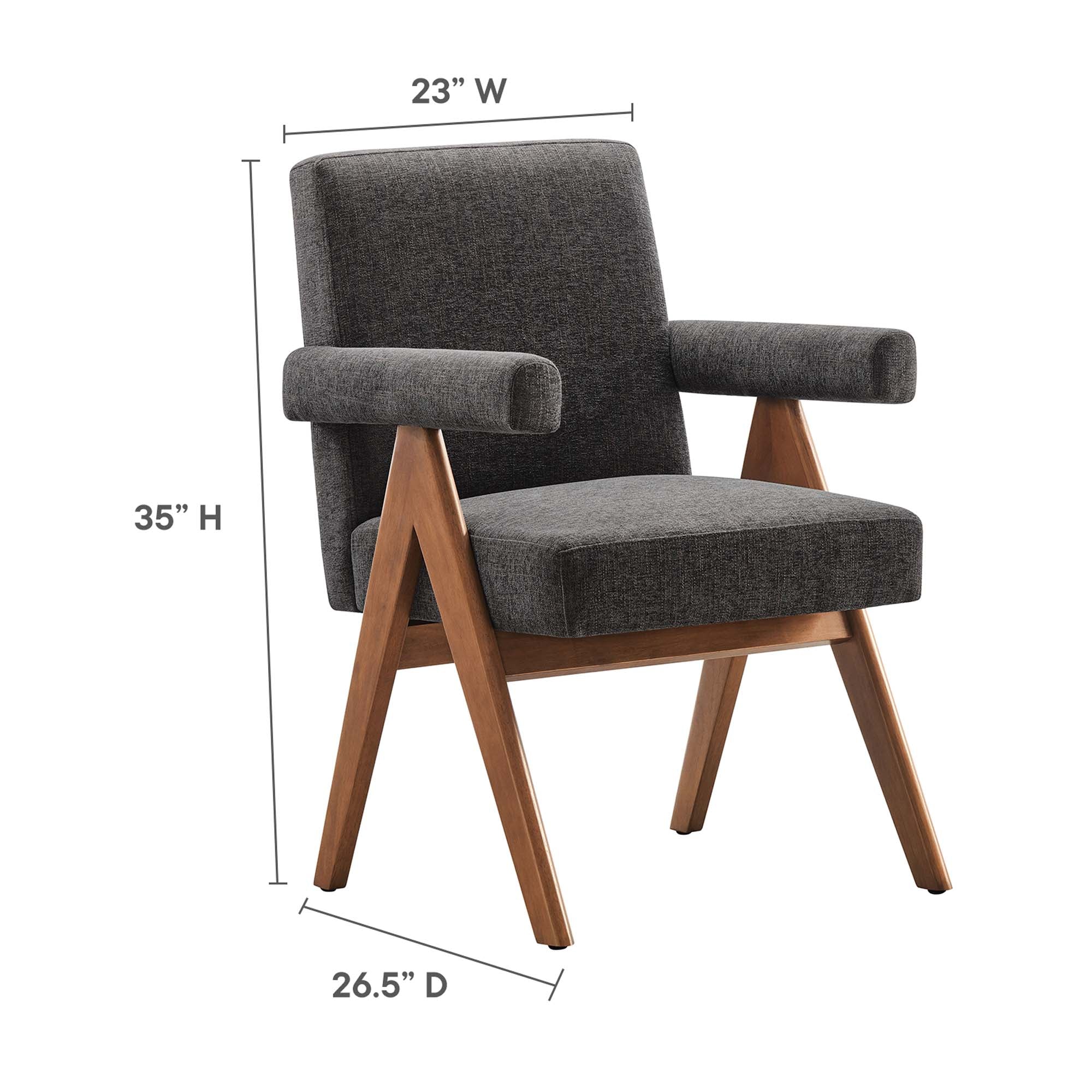 Lyra Fabric Dining Room Chair – Set of 2 view 4