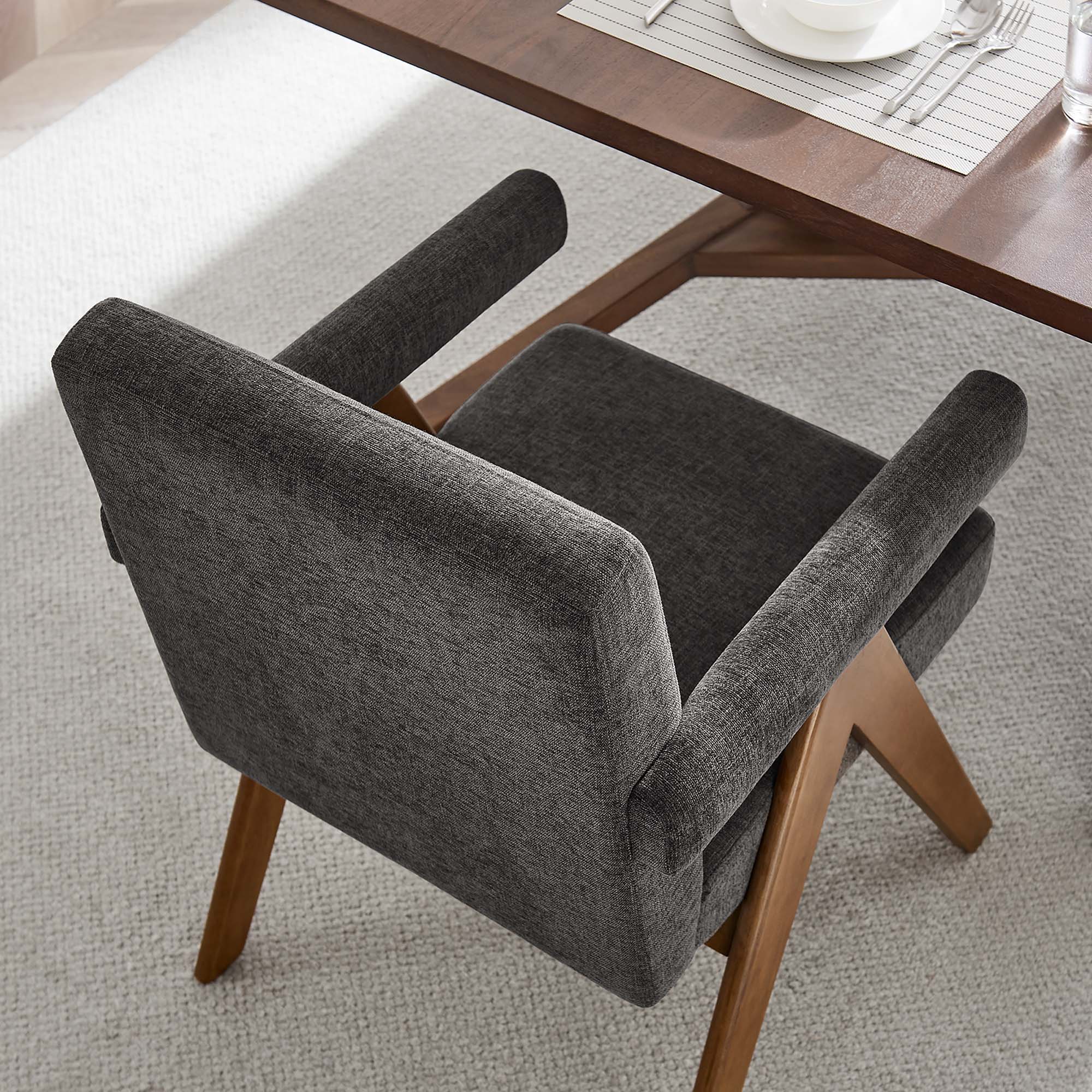 Lyra Fabric Dining Room Chair – Set of 2 view 5