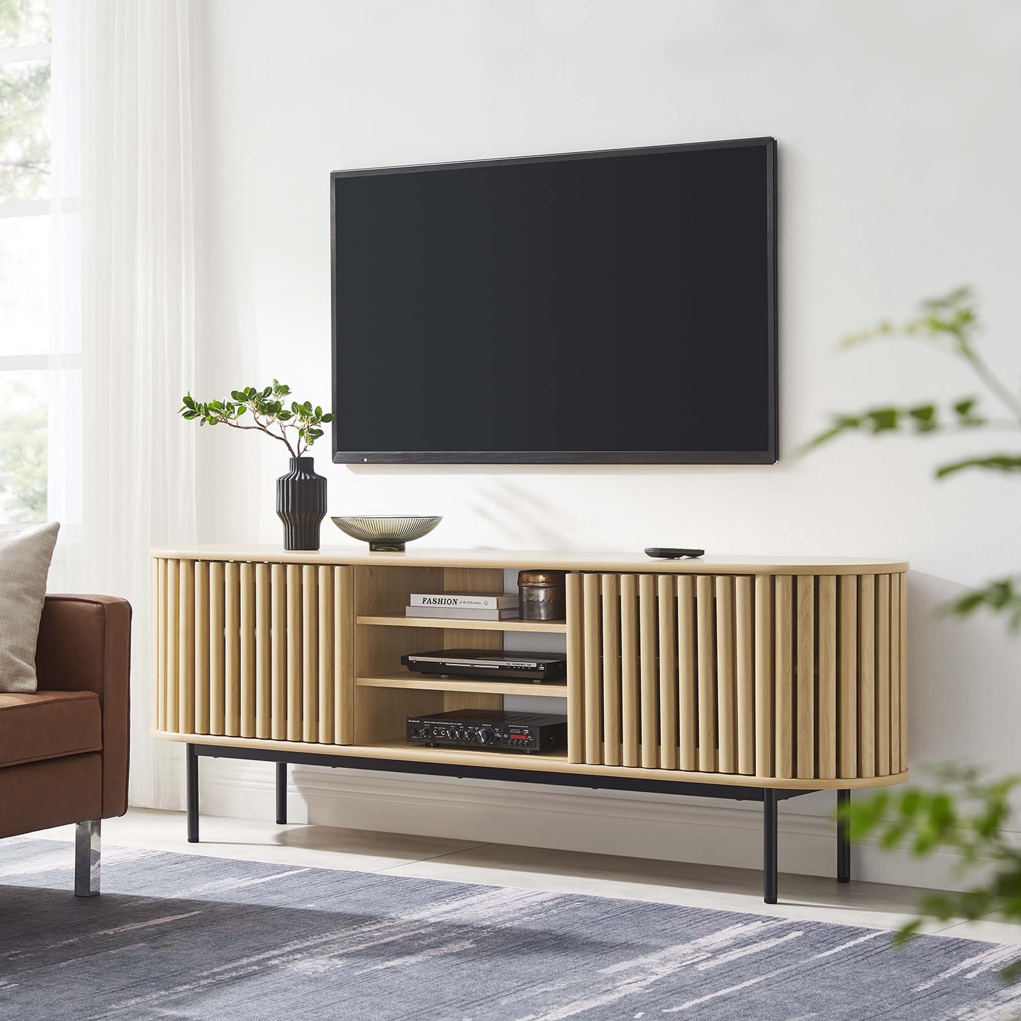 Fortitude 71″ TV Stand view 2