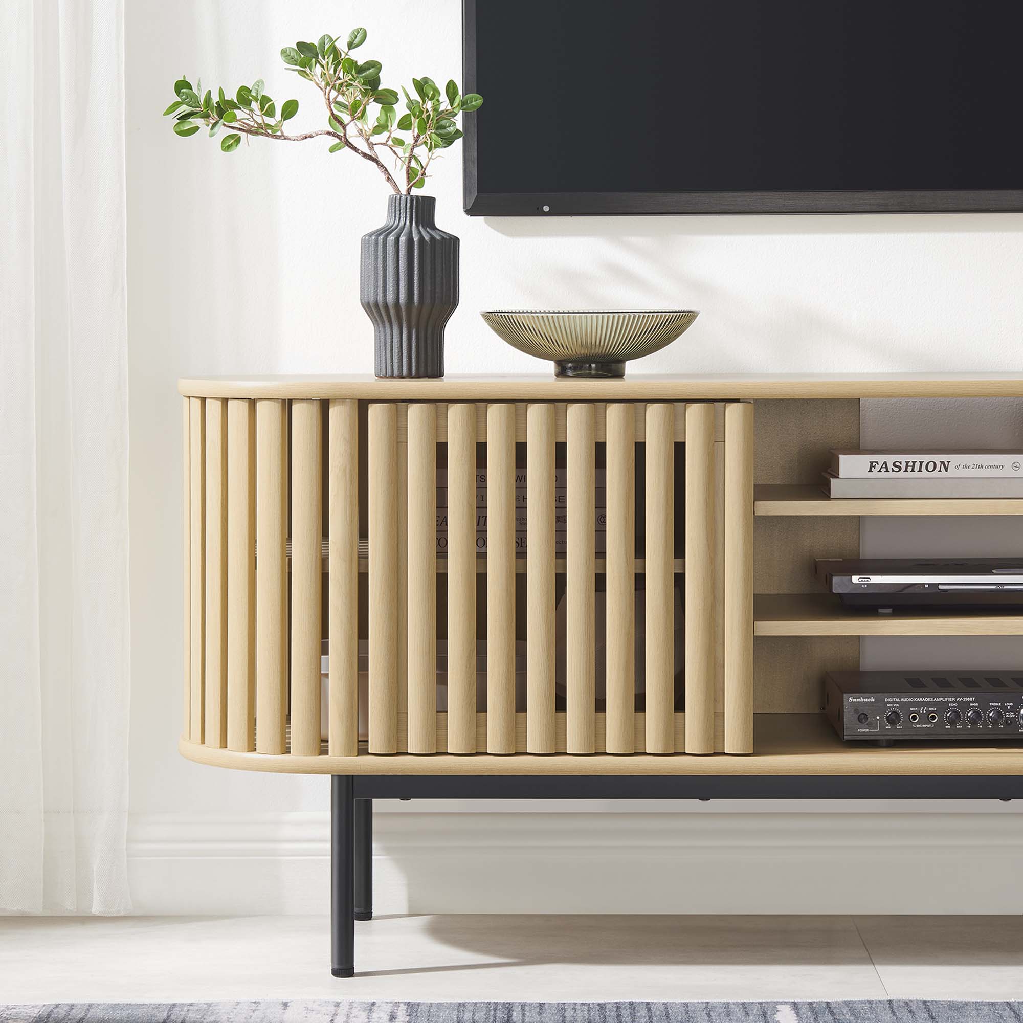 Fortitude 71″ TV Stand view 5