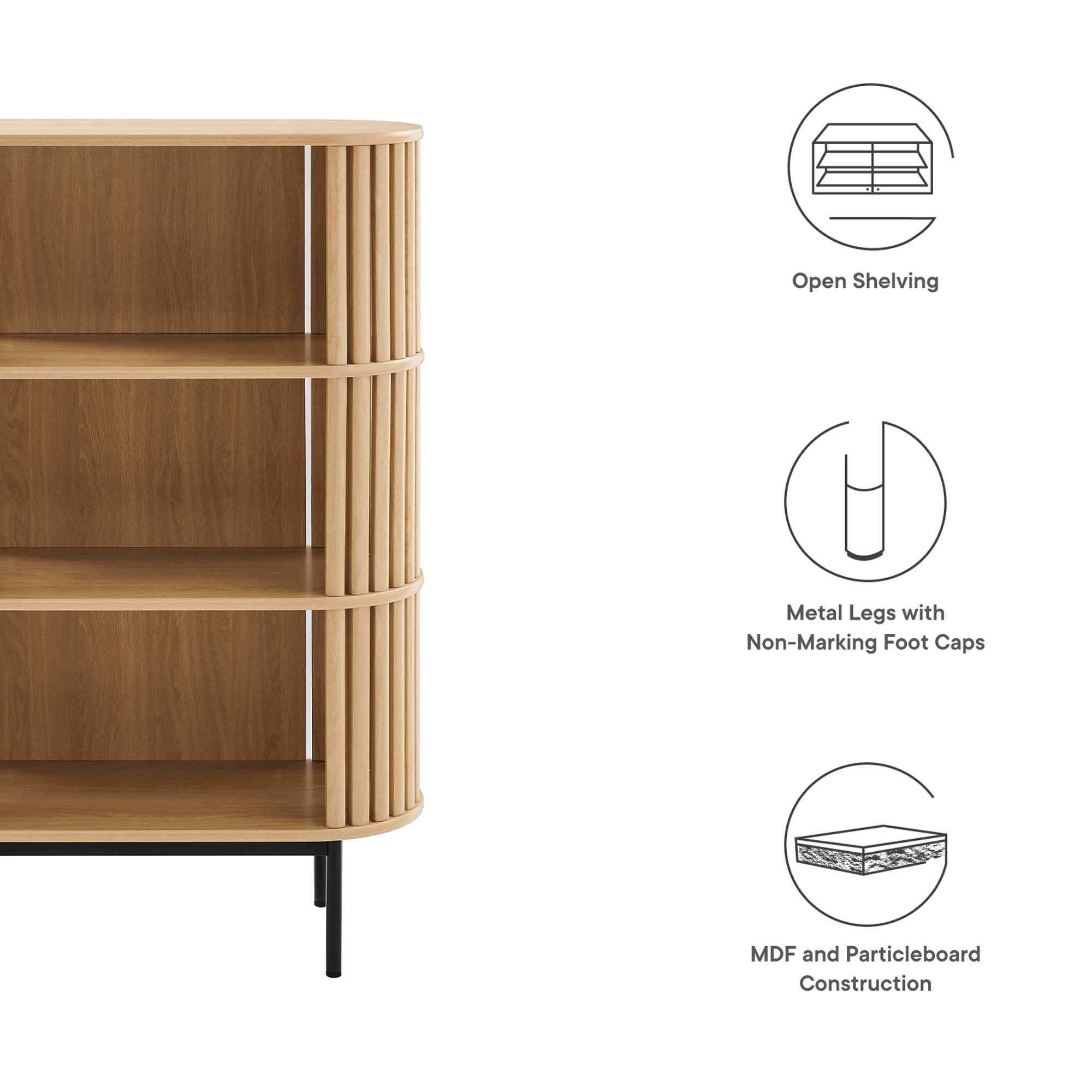Fortitude Three Tier Display Cabinet view 3