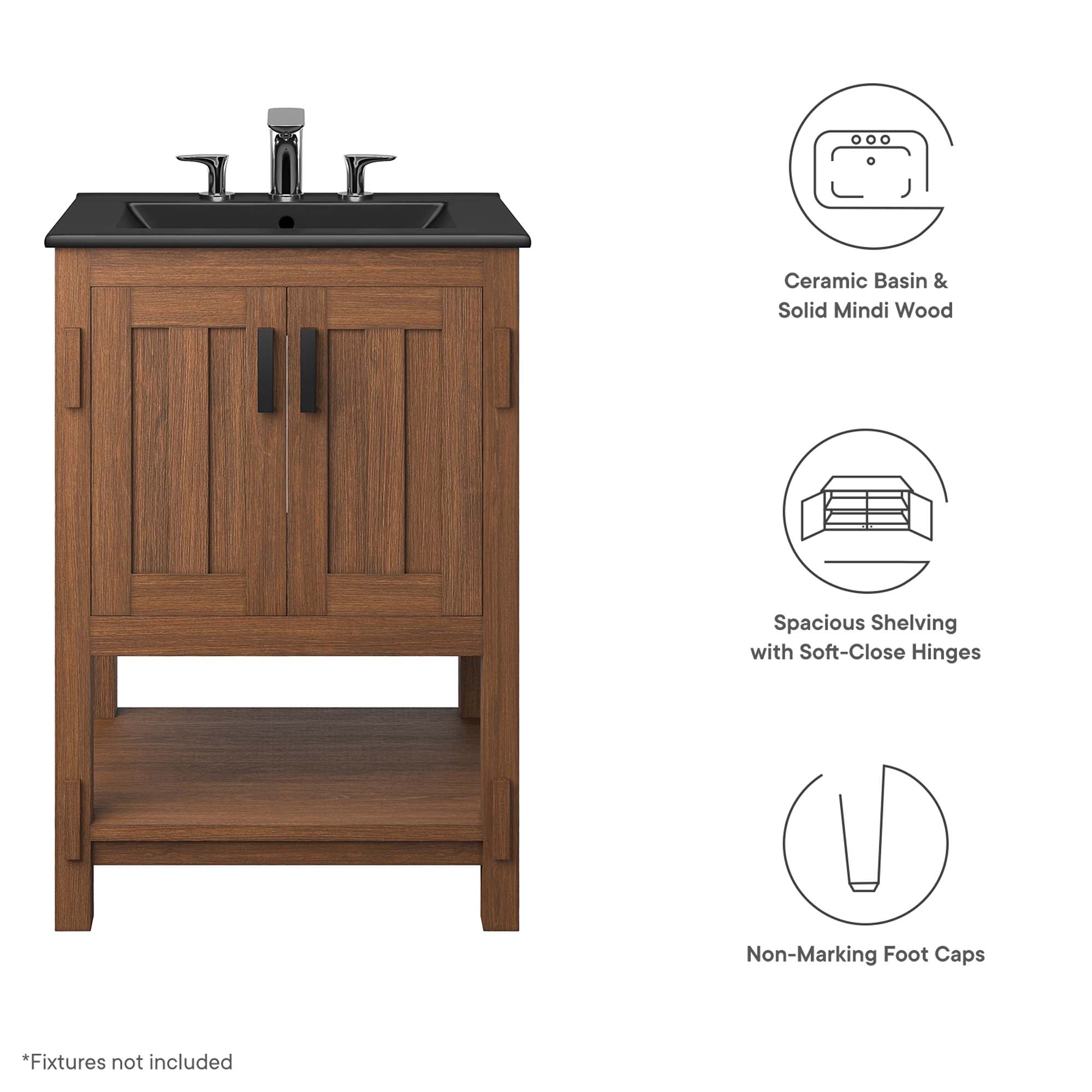 Ashlyn Bathroom Vanity Basin Included view 3