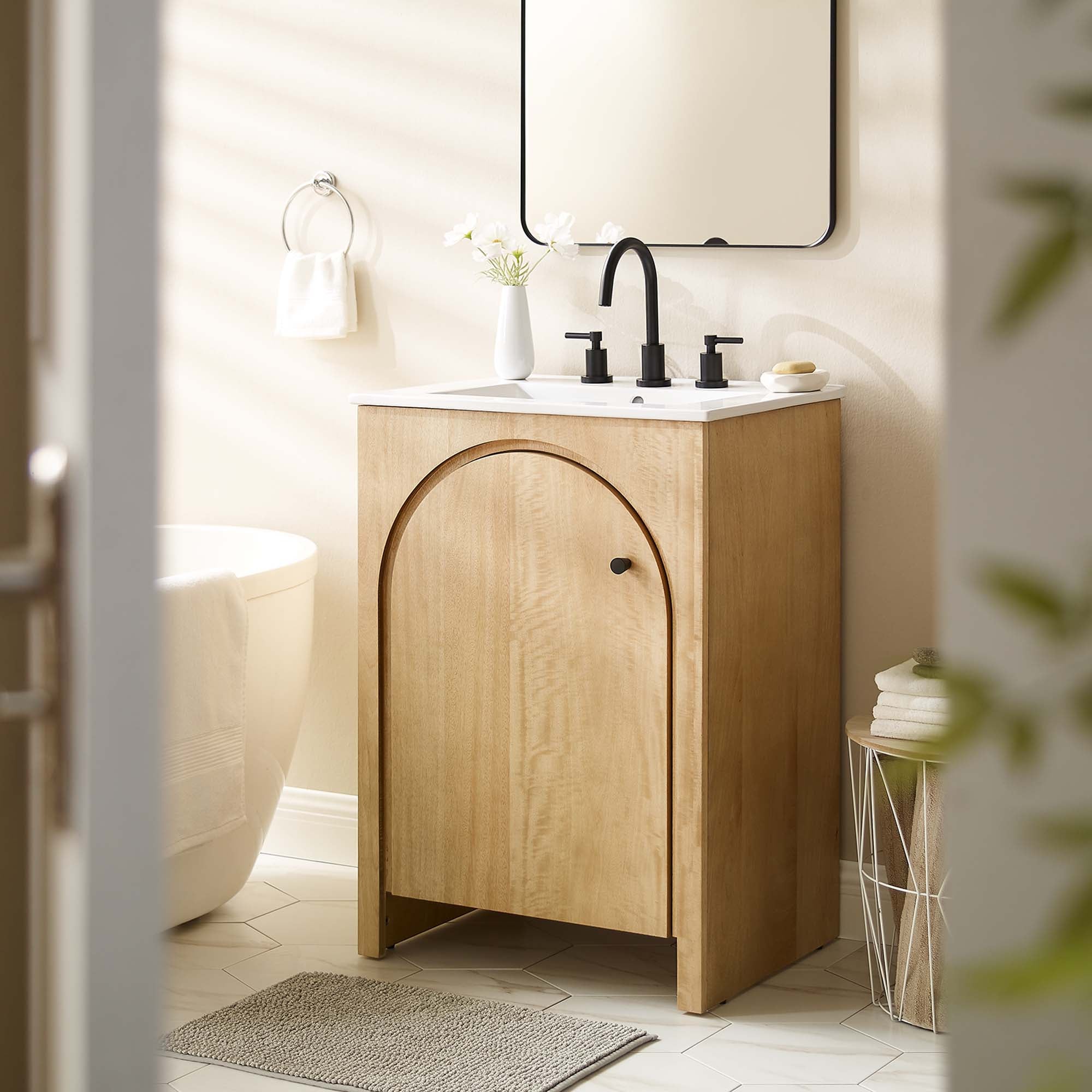 Appia Bathroom Cabinet Basin Not Included view 2