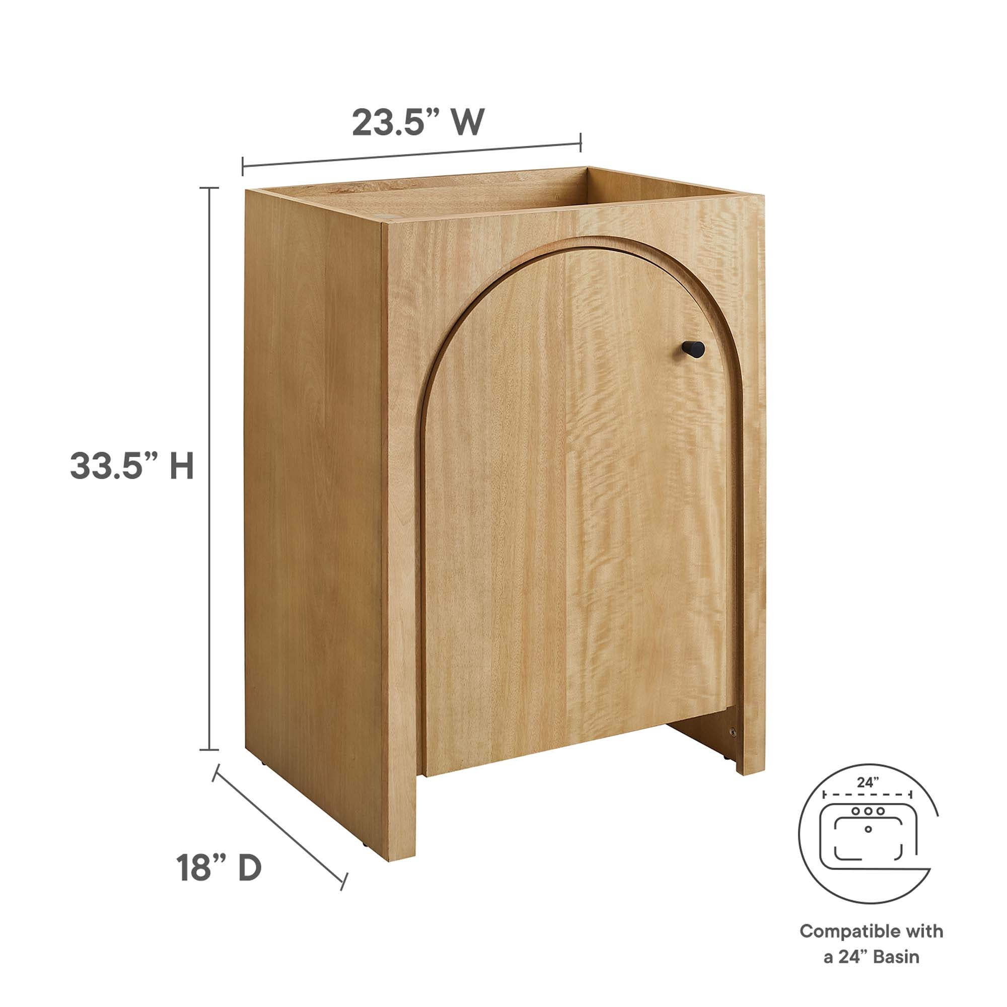 Appia Bathroom Cabinet Basin Not Included view 4
