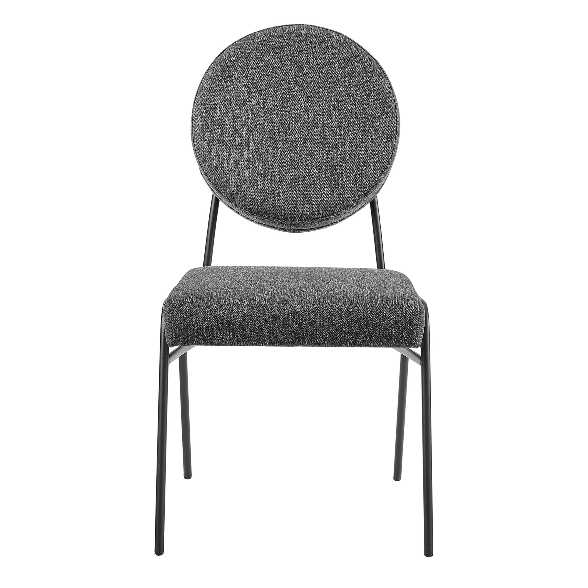 Craft Upholstered Fabric Dining Side Chairs - Set of 2 - Image 10