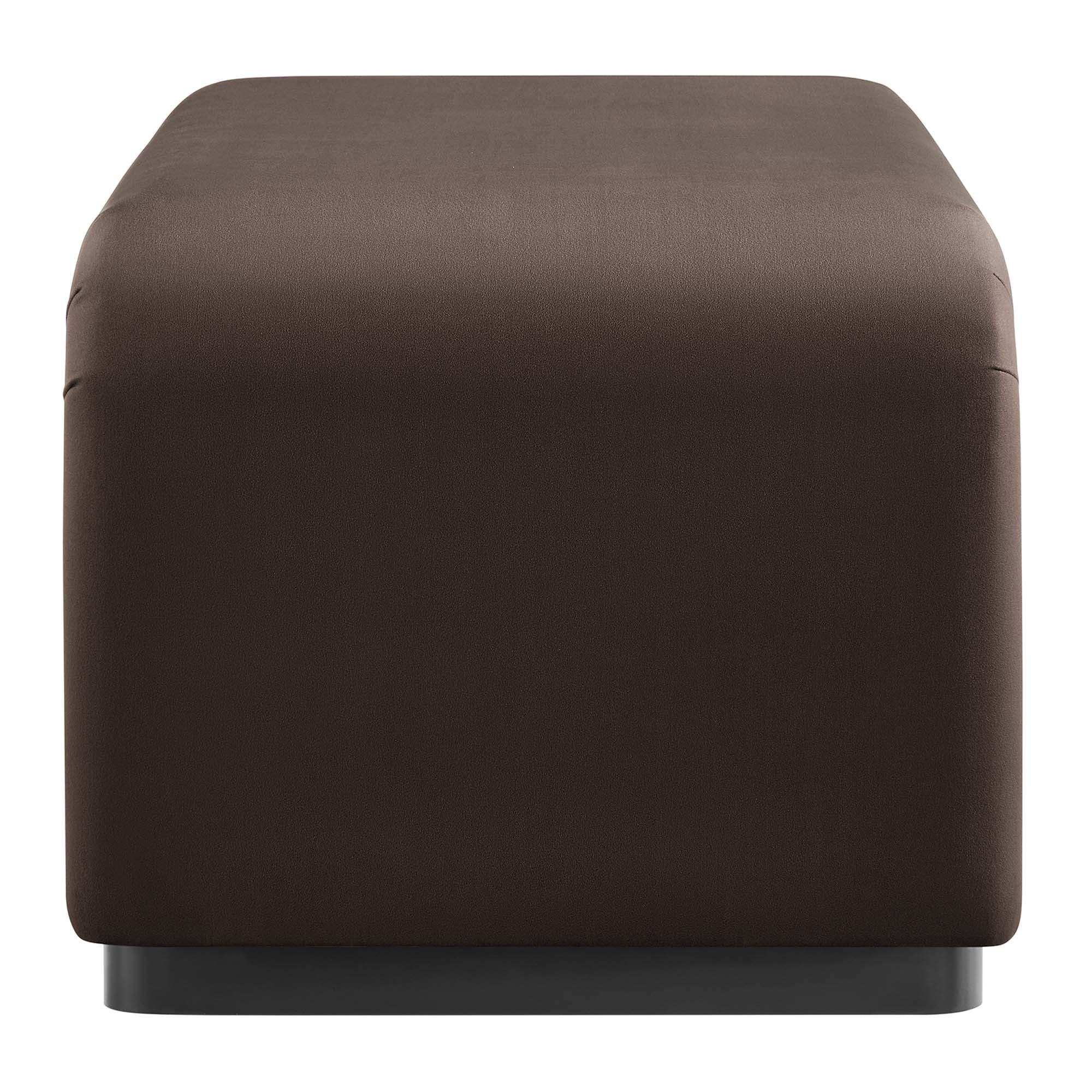 Koda Performance Velvet Waterfall Ottoman view 7
