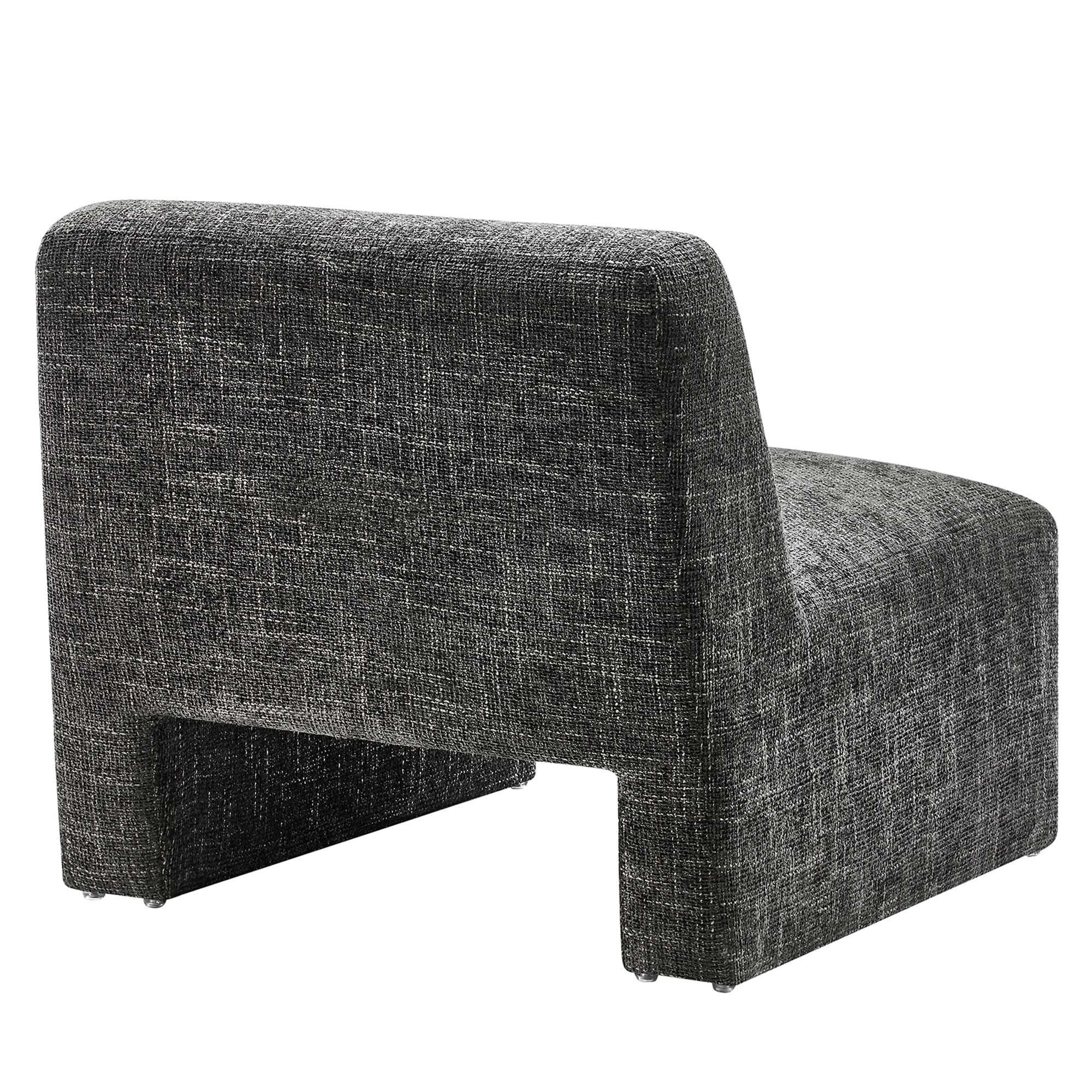 Amita Chenille Upholstered Accent Chair view 7