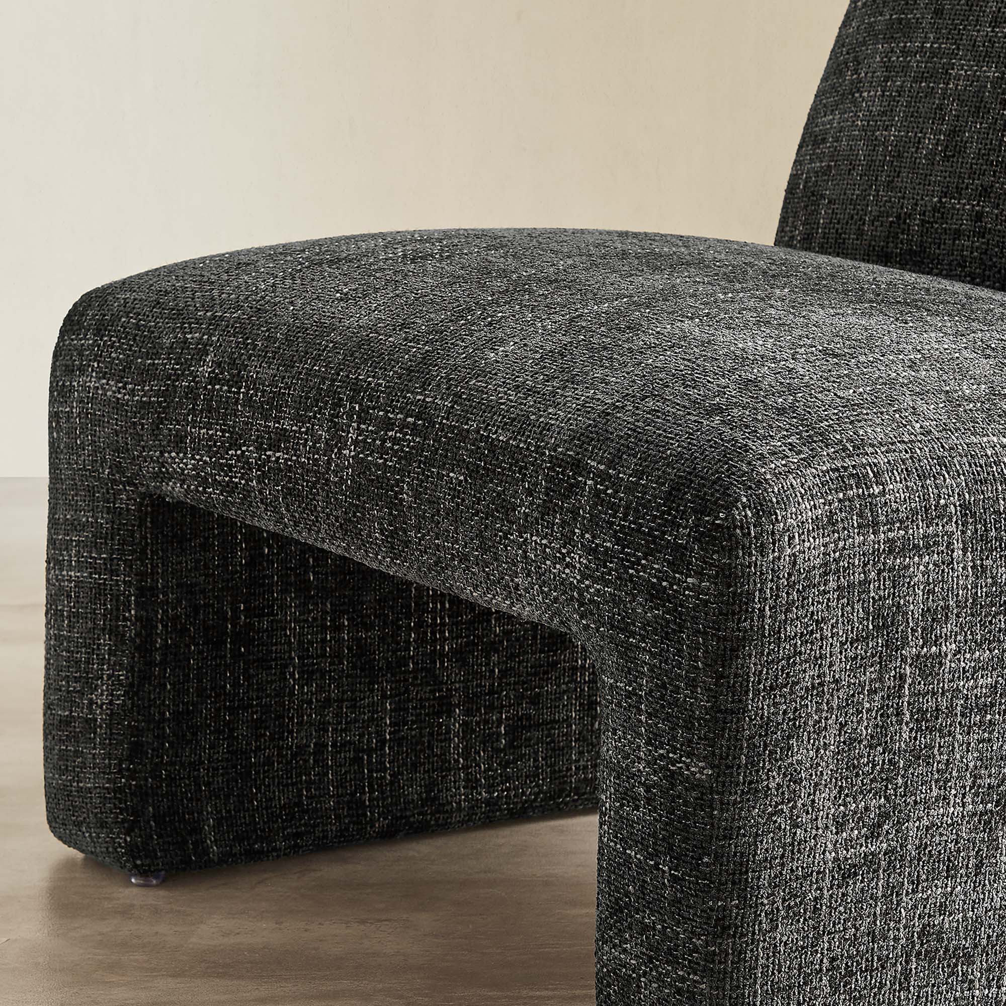 Amita Chenille Upholstered Accent Chair view 5