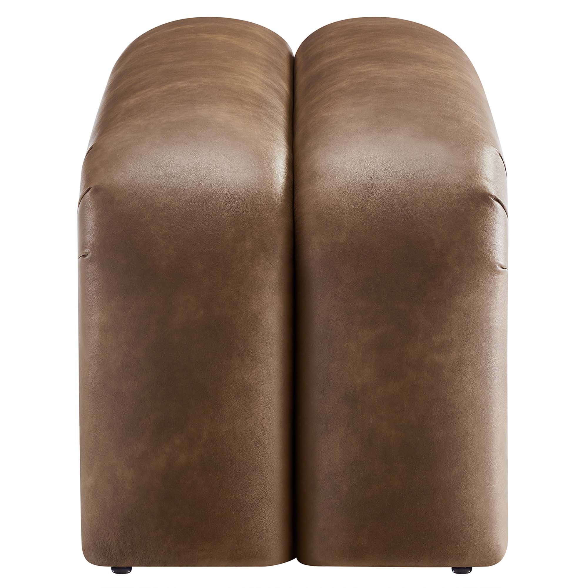 Dax 50.5″ Vegan Leather Upholstered Accent Bench view 7