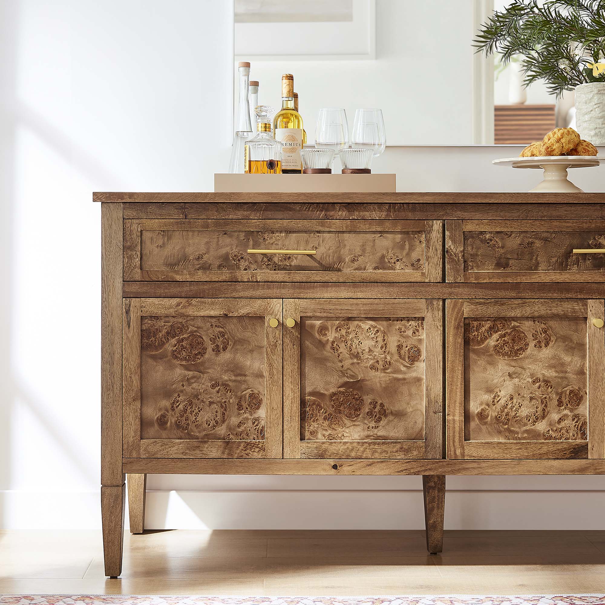 Elysian 62″ Wood Sideboard view 6