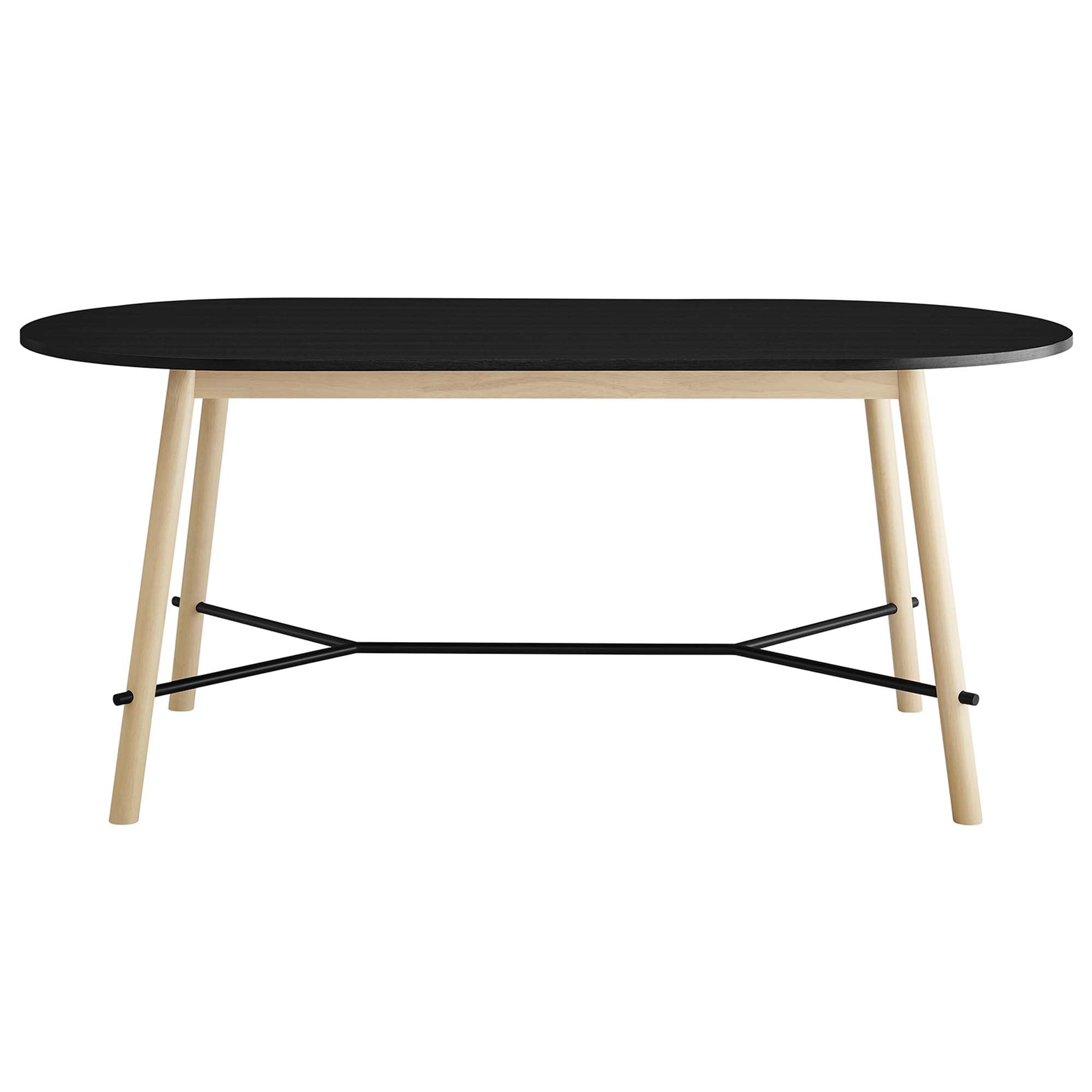 Infuse 71″ Wood Grain Dining Table view 8