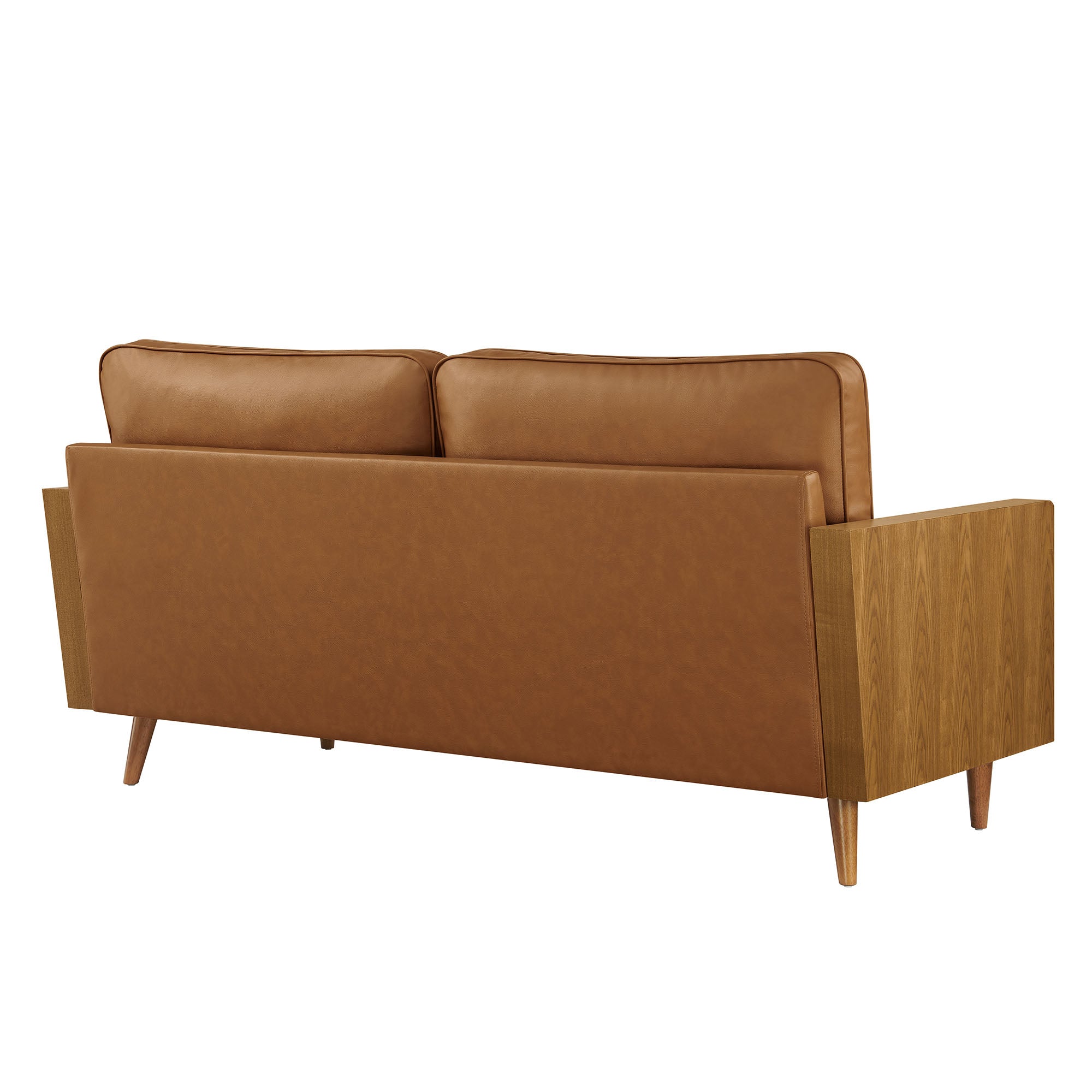 Kellan Vegan Leather Sofa view 7