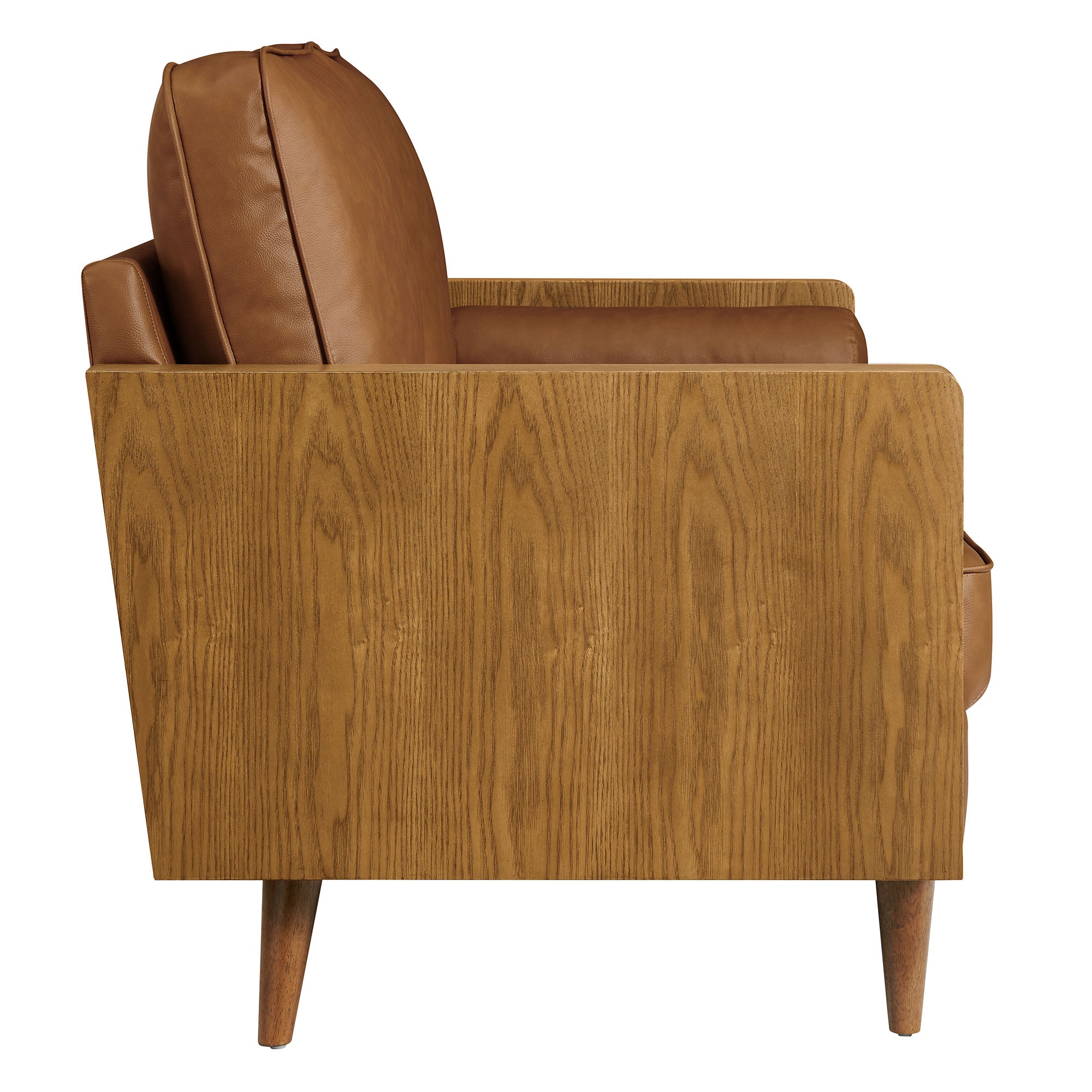 Kellan Vegan Leather Loveseat view 6